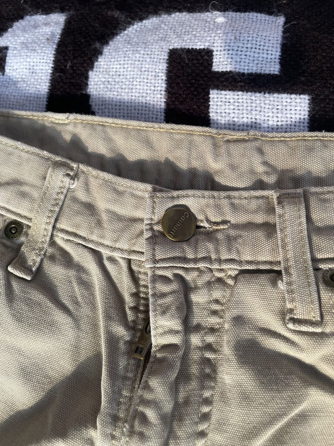 Carhartt × Vintage Carhartt Browns Cago Pants Size US 34 / EU 50 - 4 Thumbnail
