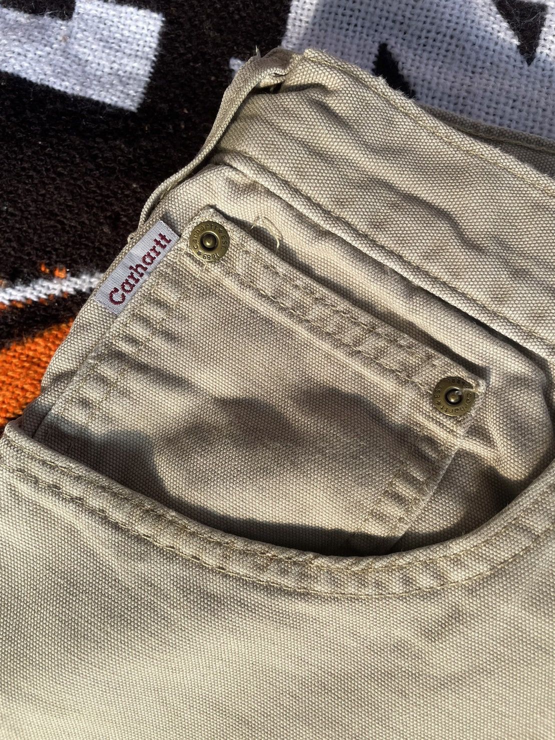 Carhartt × Vintage Carhartt Browns Cago Pants Size US 34 / EU 50 - 5 Thumbnail