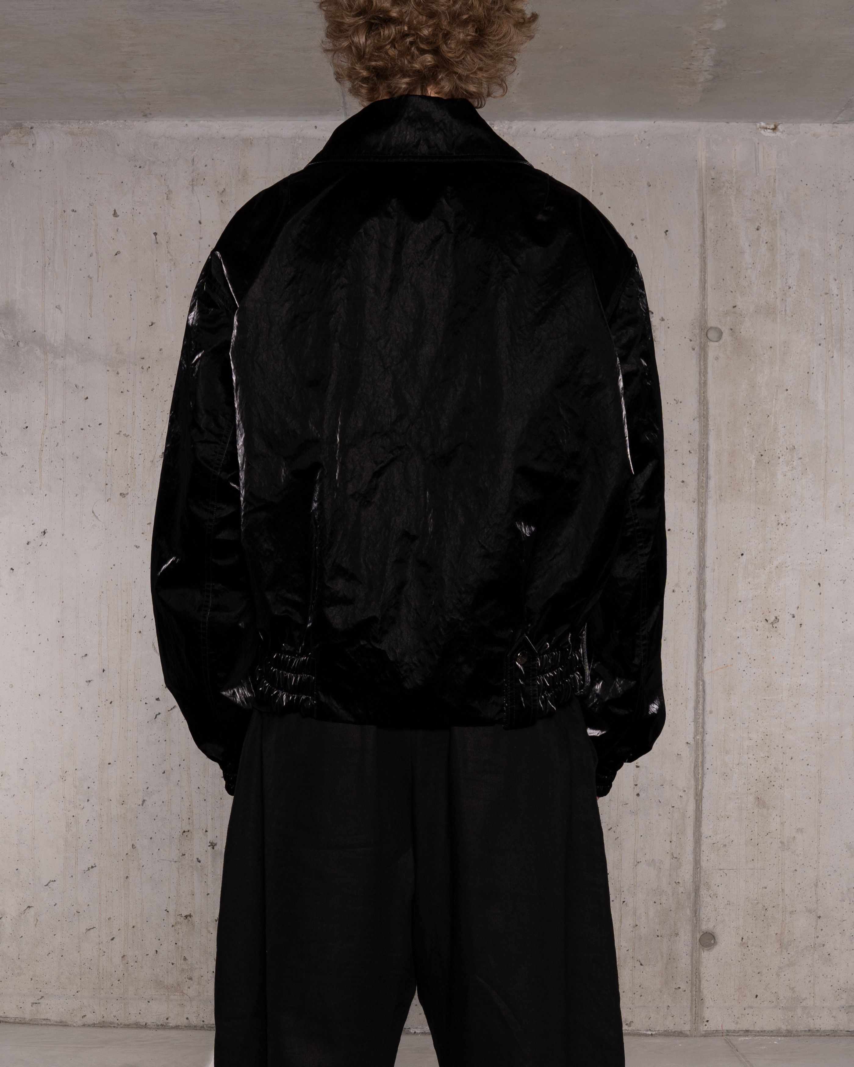 Dolce & Gabbana DOLCE & GABBANA Satin Bomber Jacket Size US L / EU 52-54 / 3 - 3 Thumbnail