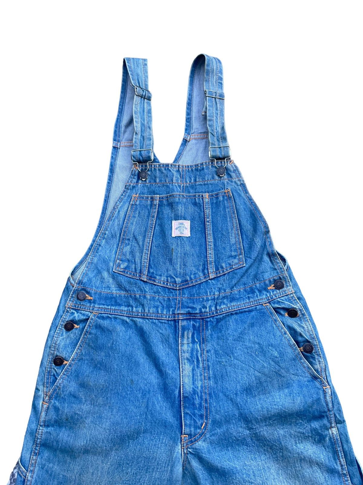 Edwin Vintage Edwin Lot 4029 Denim Overall Size US 33 - 5 Thumbnail