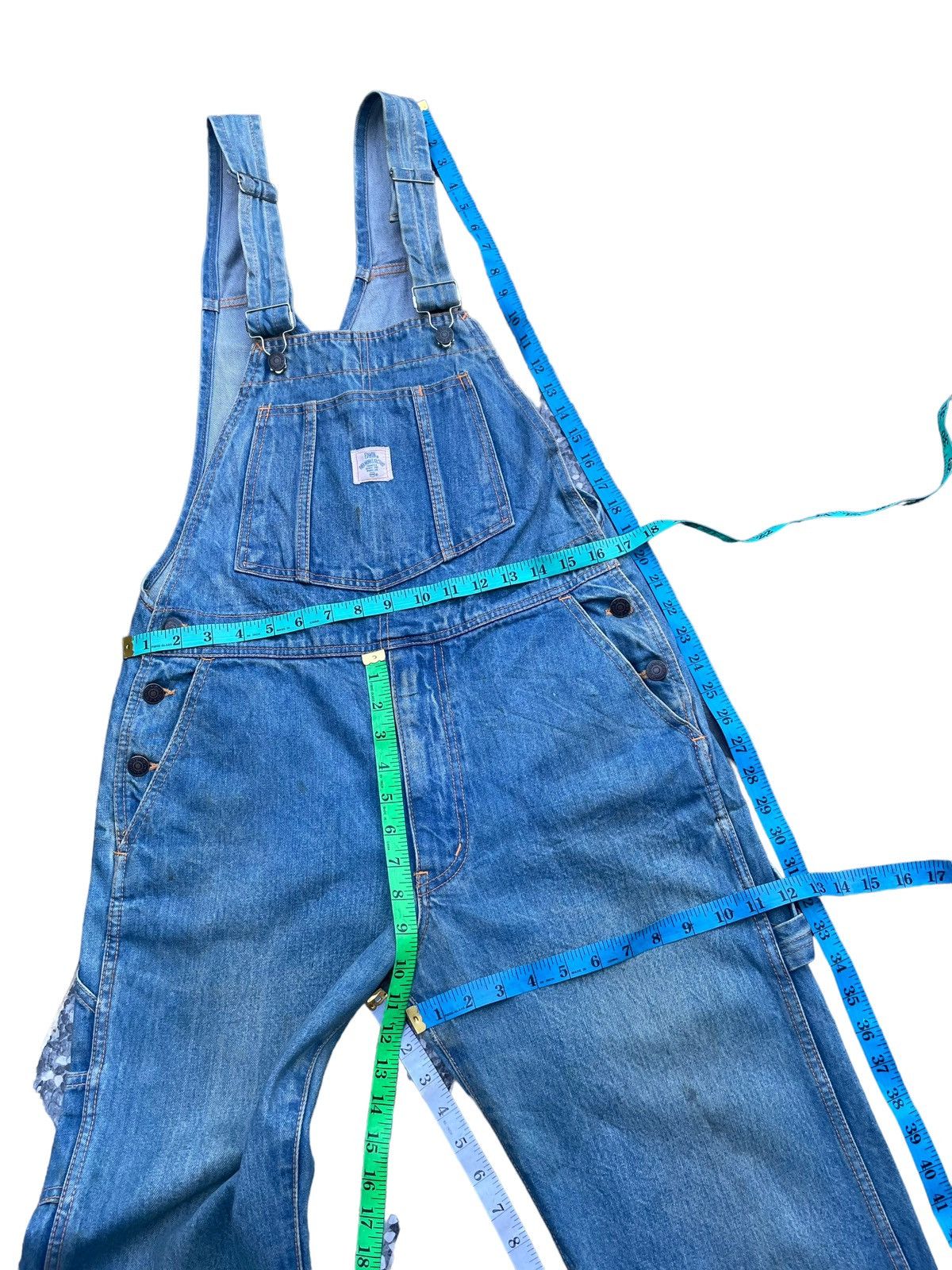 Edwin Vintage Edwin Lot 4029 Denim Overall Size US 33 - 22 Thumbnail
