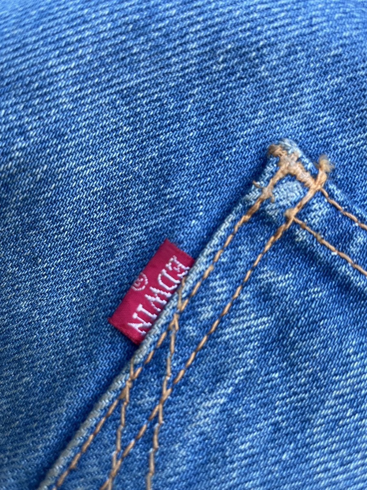 Edwin Vintage Edwin Lot 4029 Denim Overall Size US 33 - 14 Thumbnail