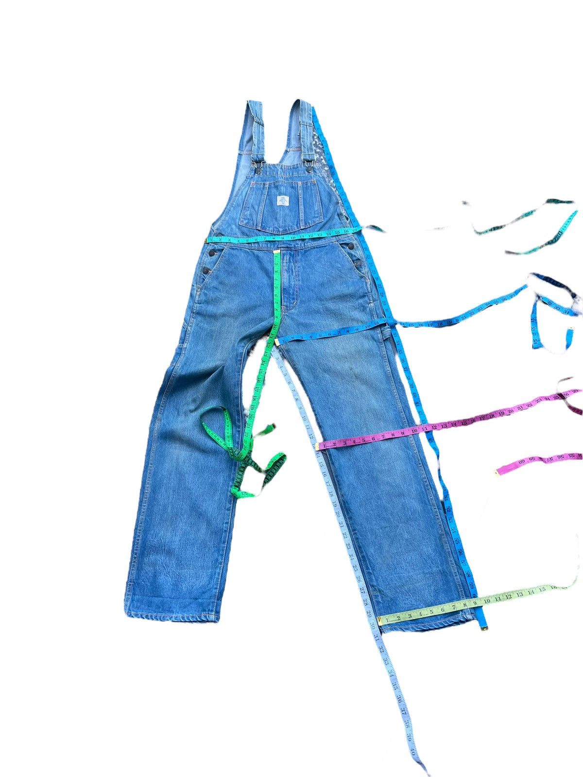 Edwin Vintage Edwin Lot 4029 Denim Overall Size US 33 - 20 Thumbnail