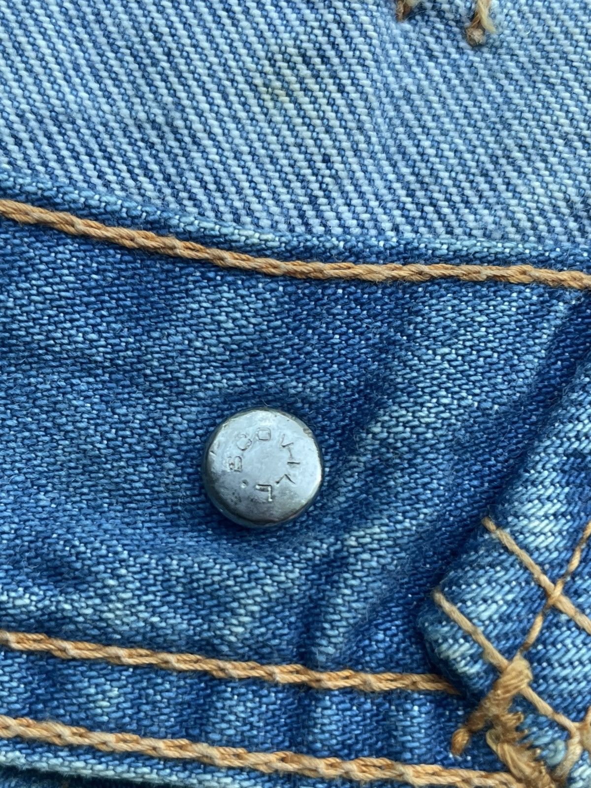 Edwin Vintage Edwin Lot 4029 Denim Overall Size US 33 - 17 Thumbnail