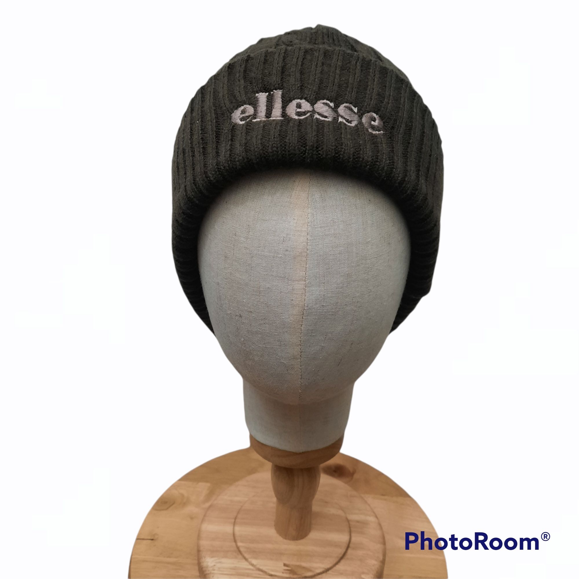 beanie embroidery spell | out 🔥Ellesse Grailed Ellesse hat