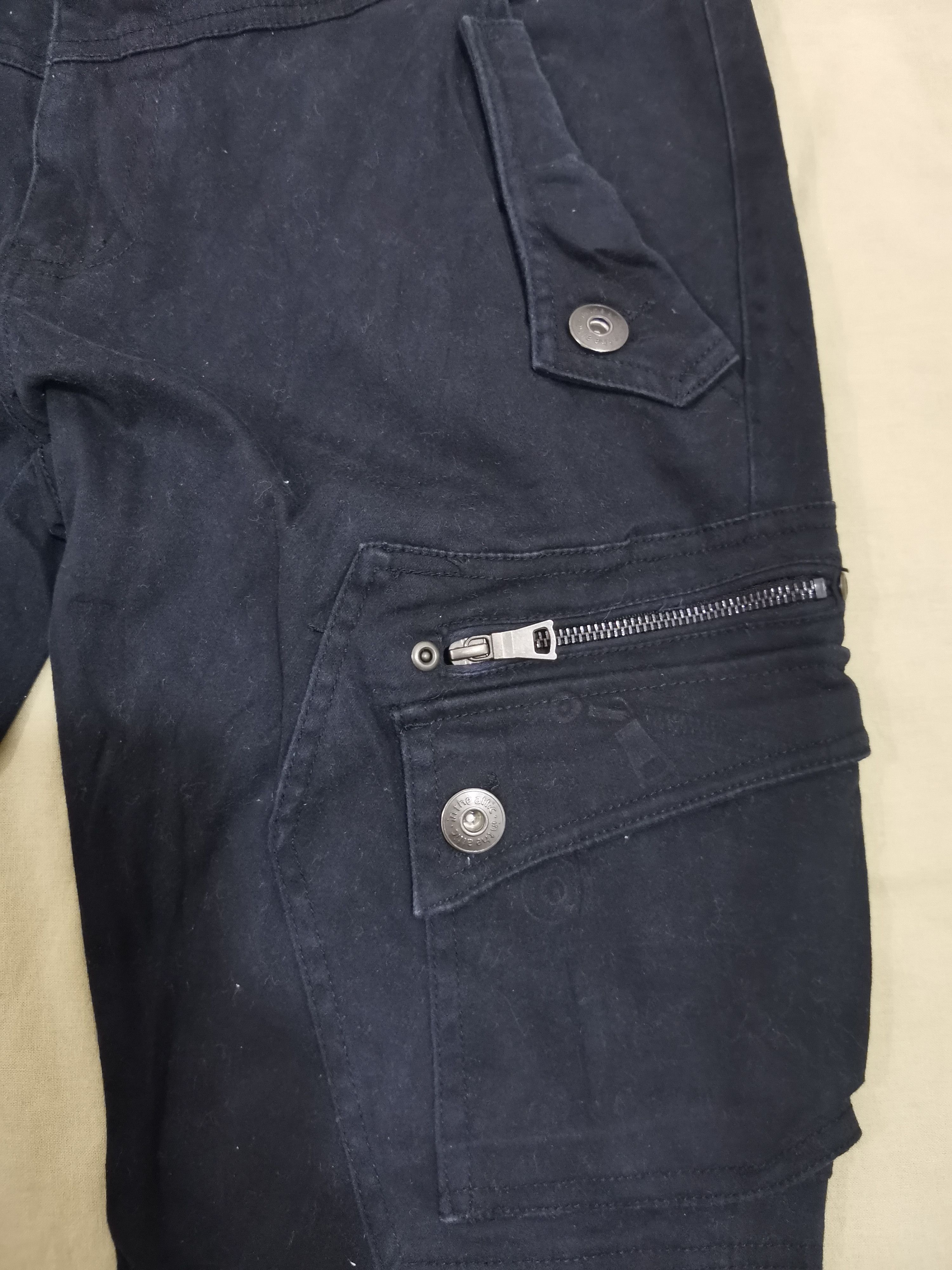 In The Attic In The Attic Multi Pocket Bondage Cargo Pant Punk Size US 32 / EU 48 - 3 Thumbnail