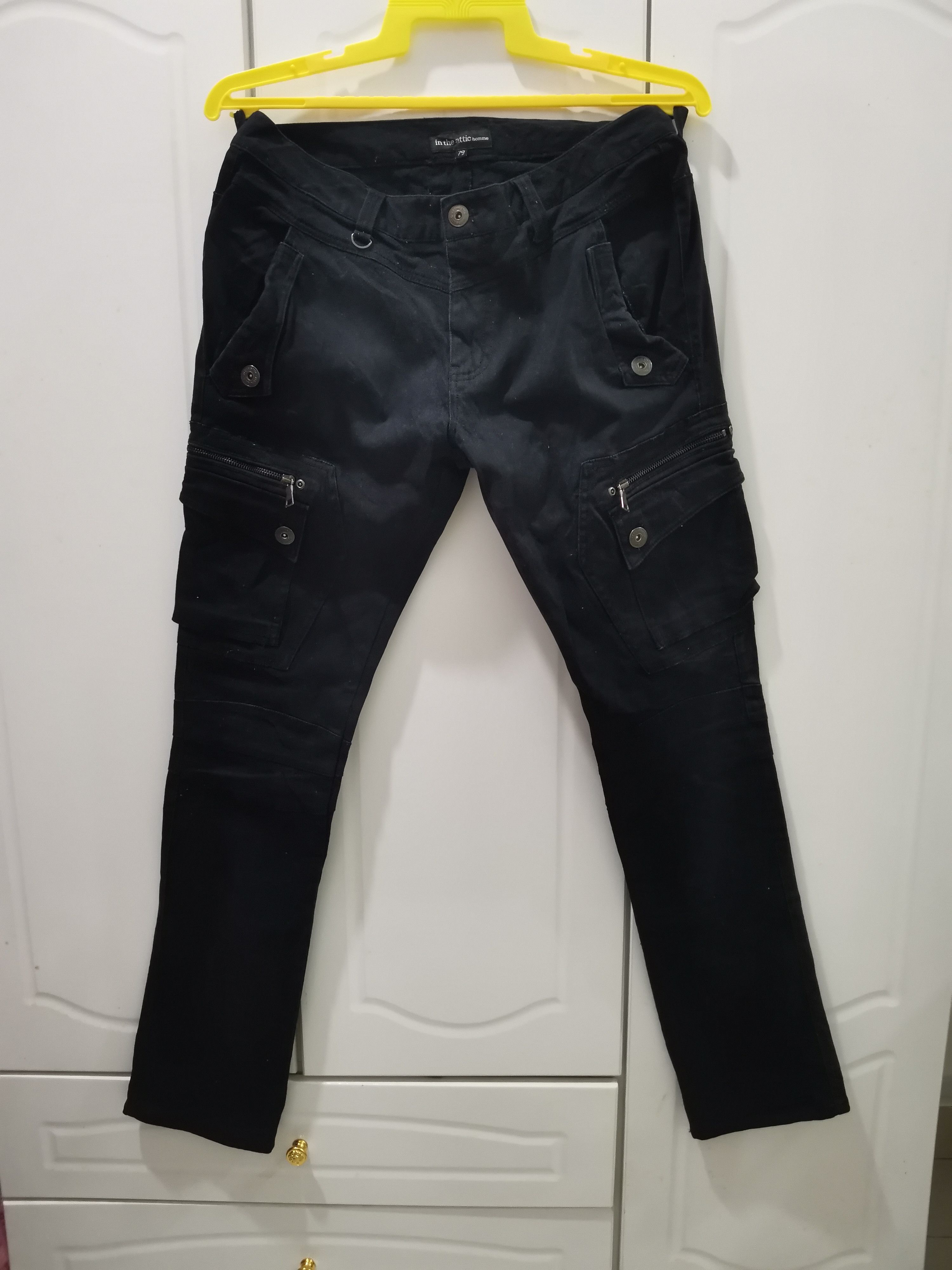 In The Attic In The Attic Multi Pocket Bondage Cargo Pant Punk Size US 32 / EU 48 - 1 Thumbnail
