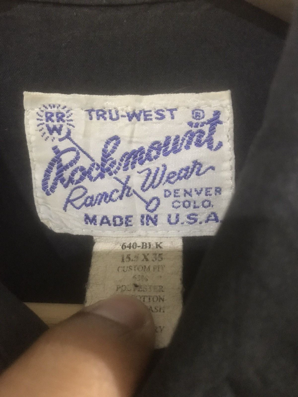 Rockmount Ranch Wear Vintage RRW Rockmount Ranch Wear Western Pearl Snap Shirts Size US M / EU 48-50 / 2 - 12 Thumbnail