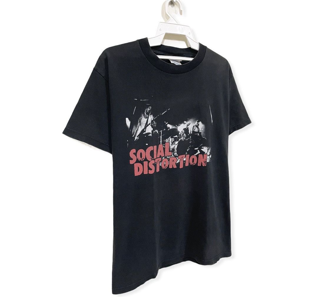 Band Tees Vintage Distressed Social Distortion Solarized Tee Size US M / EU 48-50 / 2 - 3 Thumbnail