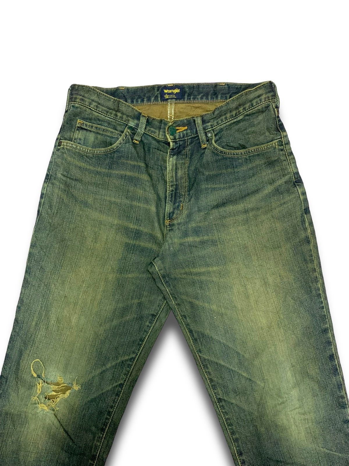 Wrangler Vintage 90s MUDWASH Wrangler Jeans Size US 30 / EU 46 - 2 Thumbnail