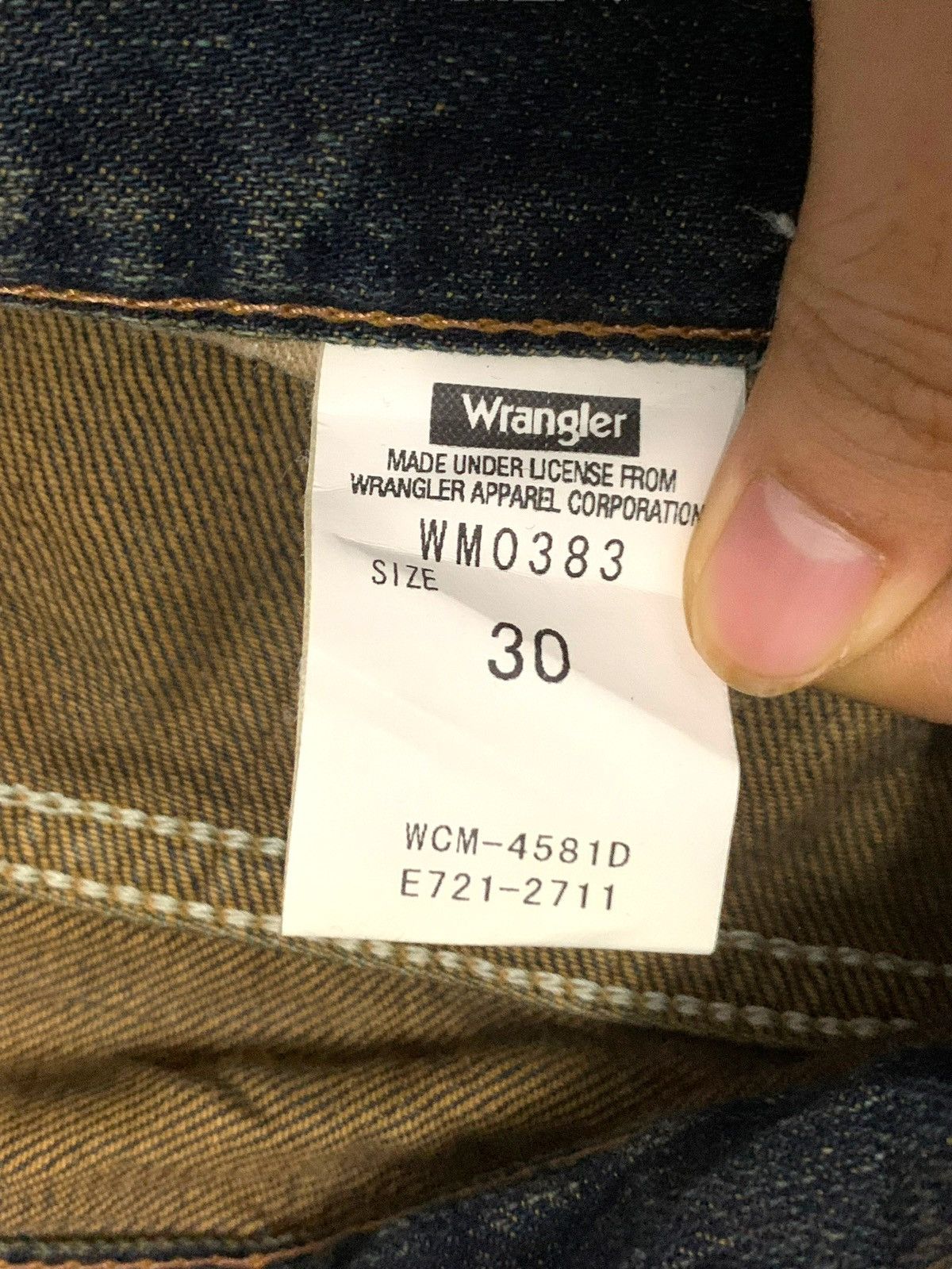 Wrangler Vintage 90s MUDWASH Wrangler Jeans Size US 30 / EU 46 - 11 Thumbnail