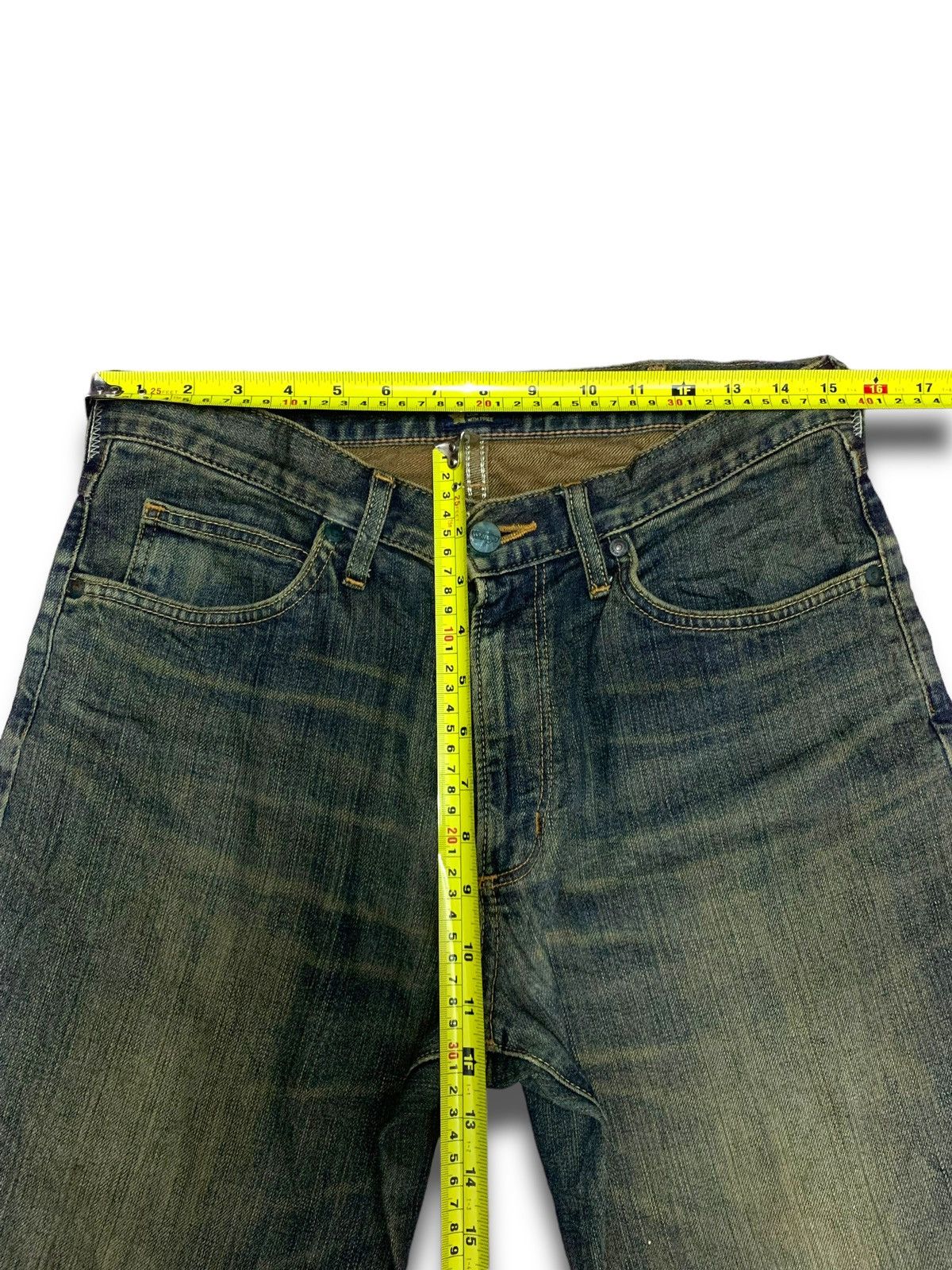 Wrangler Vintage 90s MUDWASH Wrangler Jeans Size US 30 / EU 46 - 13 Thumbnail