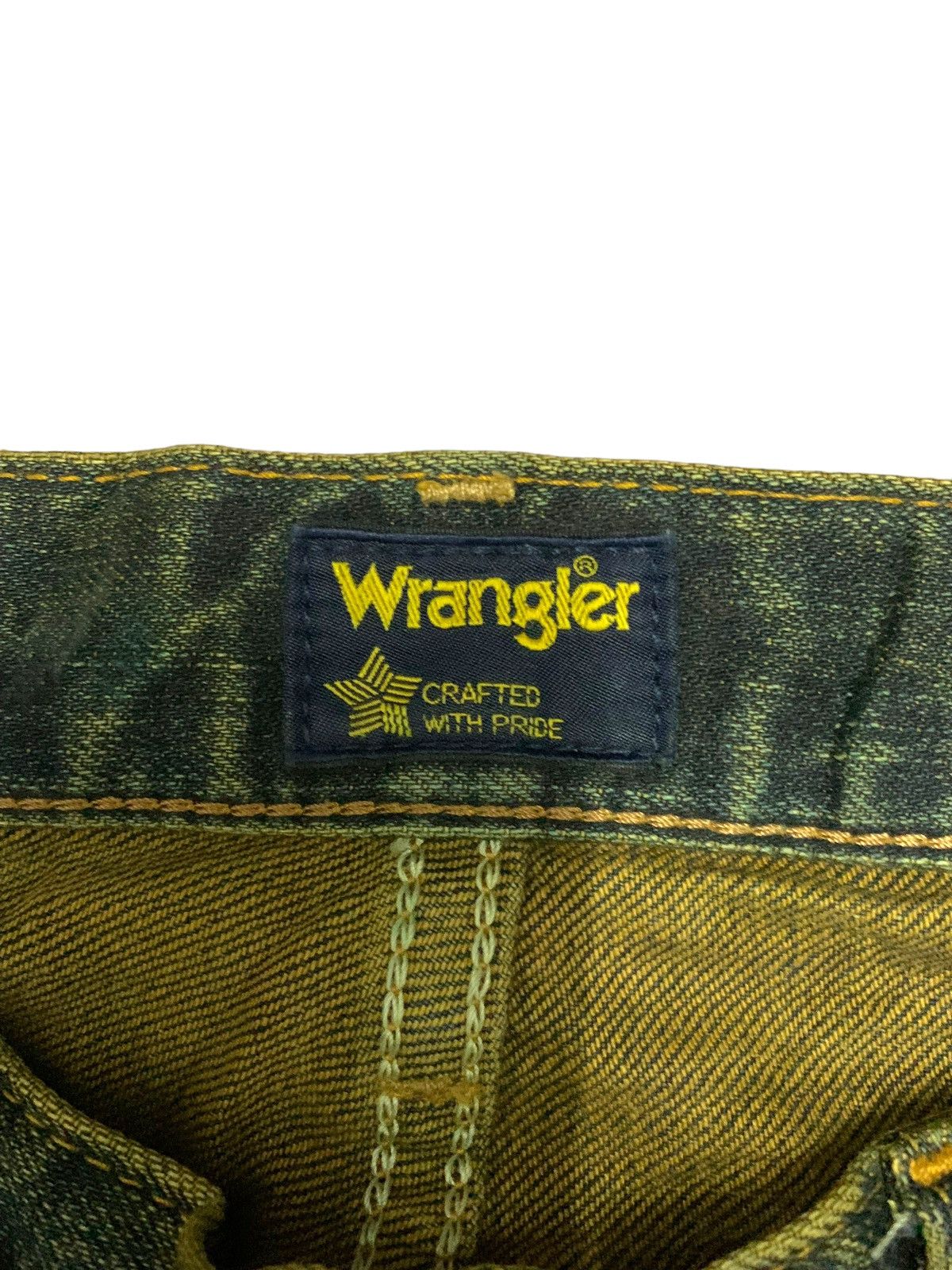 Wrangler Vintage 90s MUDWASH Wrangler Jeans Size US 30 / EU 46 - 9 Thumbnail