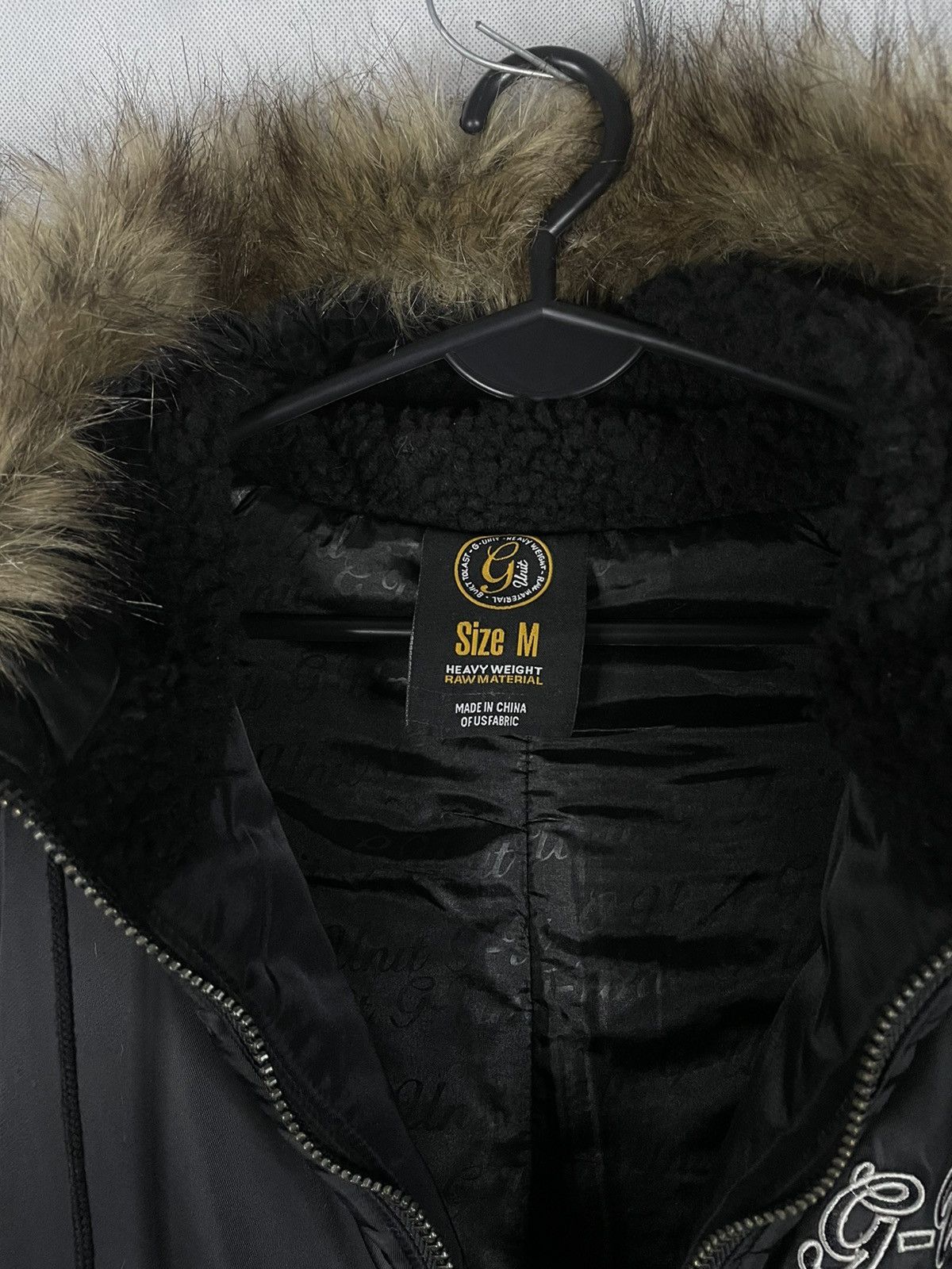 50 Cent × G-Unit × Vintage 🔥G-UNIT RARE PUFFER BOMBER JACKET 50 CENT VINTAGE Size US M / EU 48-50 / 2 - 9 Thumbnail