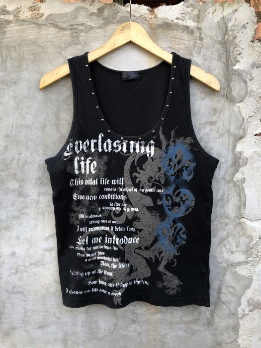 If Six Was Nine Y2k Japanese Punk Studed tank top | Grailed