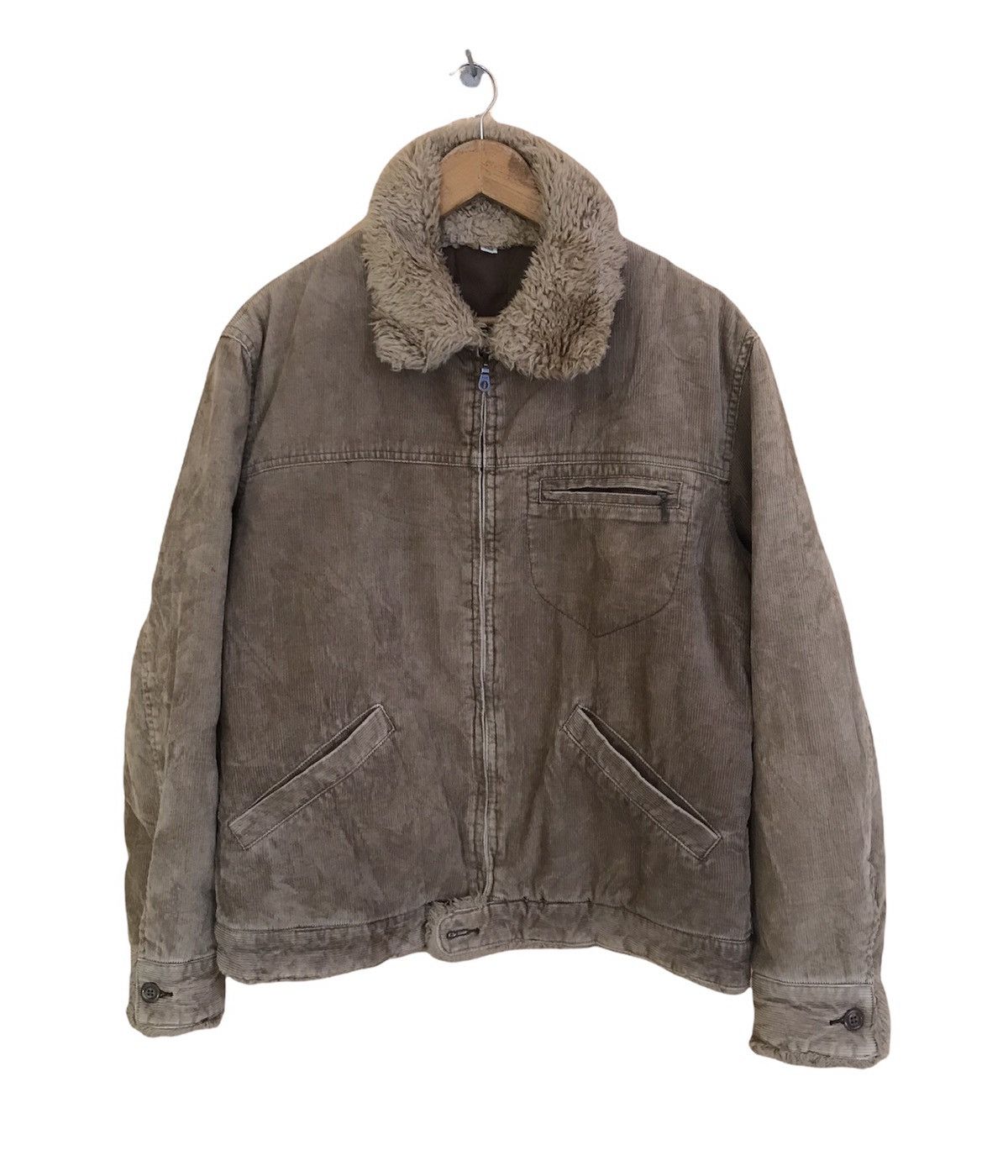 If Six Was Nine UNIQLO SHERPA JACKET CORDUROY Size US M / EU 48-50 / 2 - 1 Thumbnail