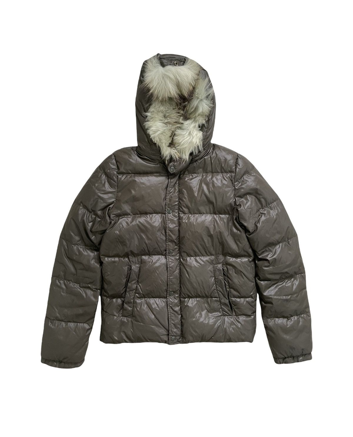 SHIPS Ships White duck down. Raccoon fur lined Size US S / EU 44-46 / 1 - 1 Thumbnail