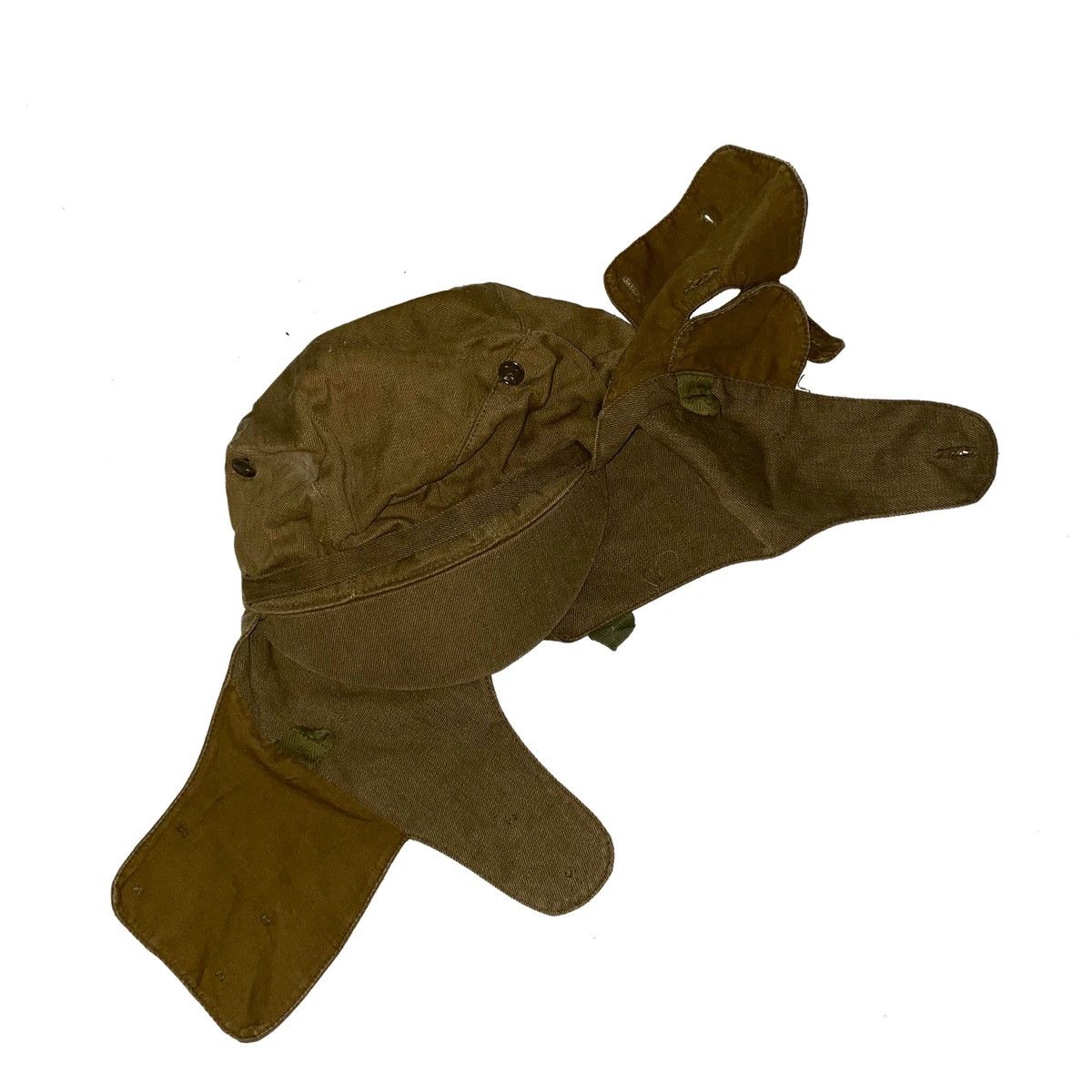 Vintage CHERNOBYL & AFGHANISTAN WAR VINTAGE ARMY PROTECTION CAP Size ONE SIZE - 5 Thumbnail
