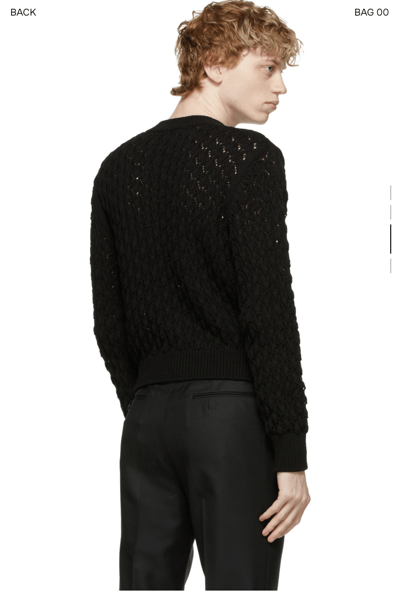 JOHN LAWRENCE SULLIVAN John Lawrence Sullivan black cable knit sz L Size US L / EU 52-54 / 3 - 6 Thumbnail