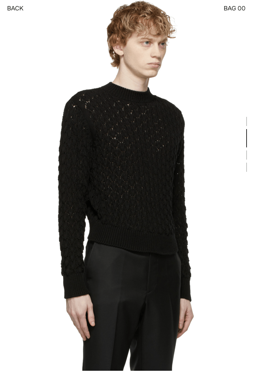 JOHN LAWRENCE SULLIVAN John Lawrence Sullivan black cable knit sz L Size US L / EU 52-54 / 3 - 5 Thumbnail