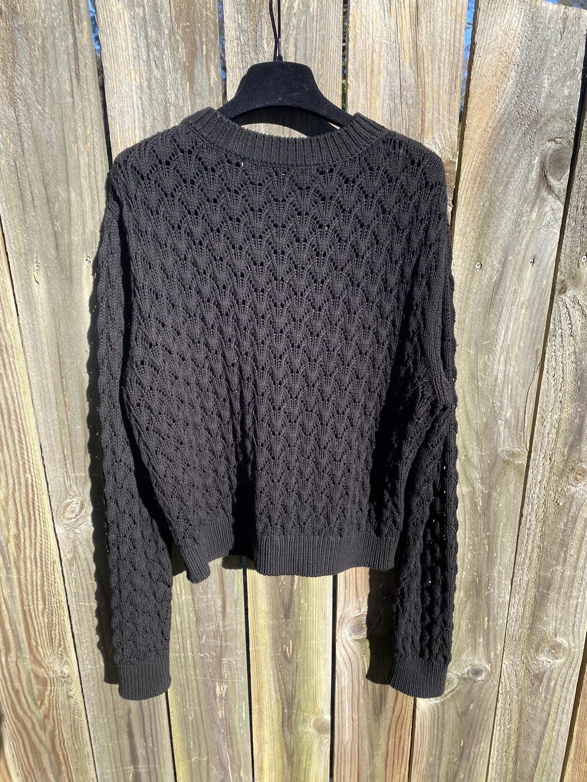 JOHN LAWRENCE SULLIVAN John Lawrence Sullivan black cable knit sz L Size US L / EU 52-54 / 3 - 3 Thumbnail