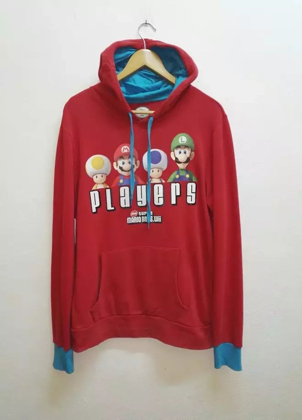 Nintendo Hoodie super mario video game nintendo 2011 Made in Turkey Size US L / EU 52-54 / 3 - 1 Thumbnail