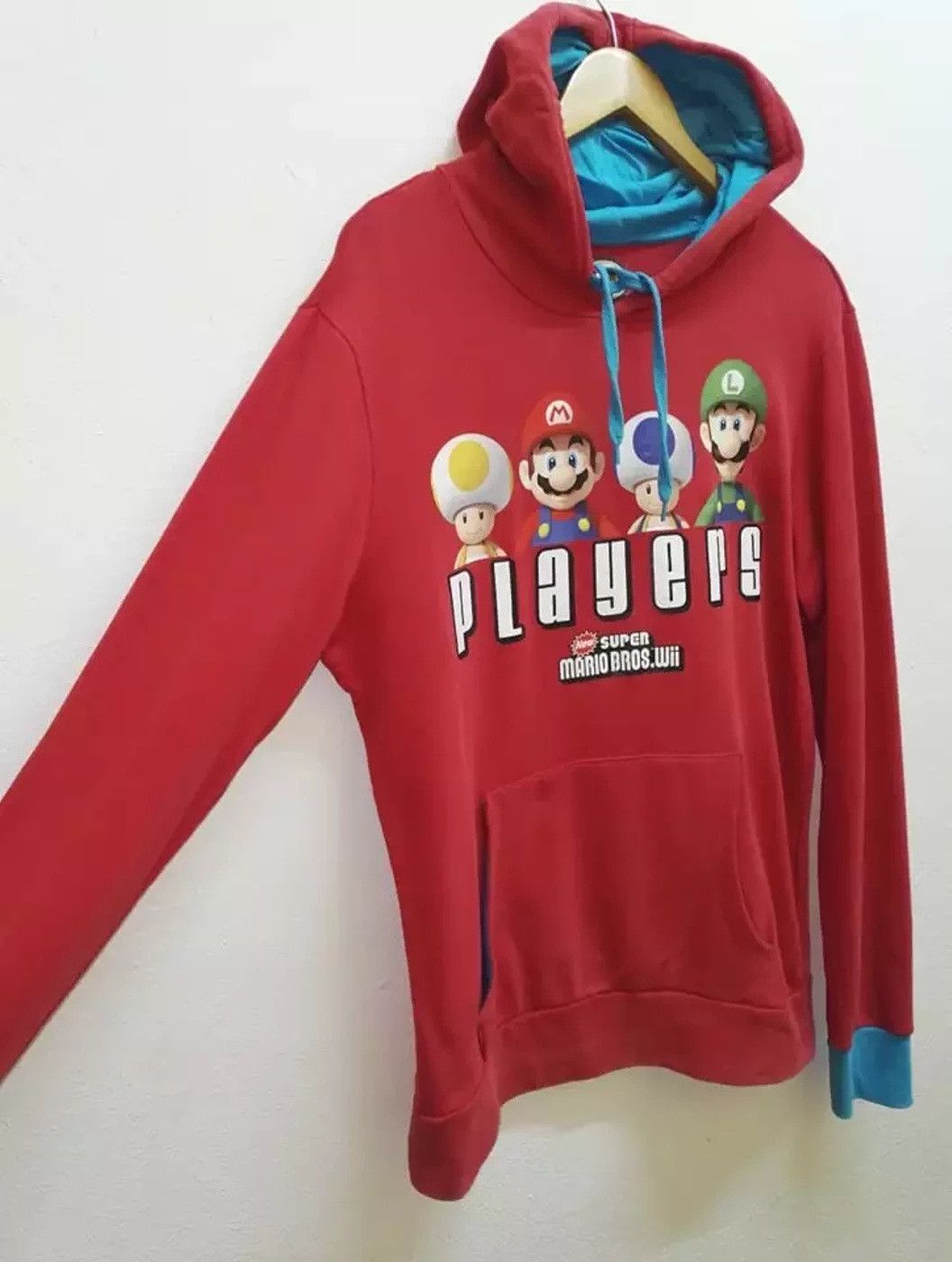 Nintendo Hoodie super mario video game nintendo 2011 Made in Turkey Size US L / EU 52-54 / 3 - 3 Thumbnail