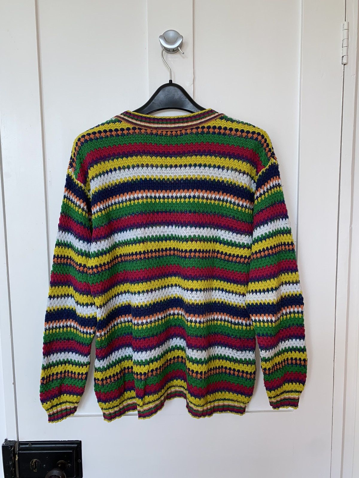 Missoni VINTAGE MISSONI MULTI COTTON KNIT SWEATER Size US S / EU 44-46 / 1 - 3 Thumbnail