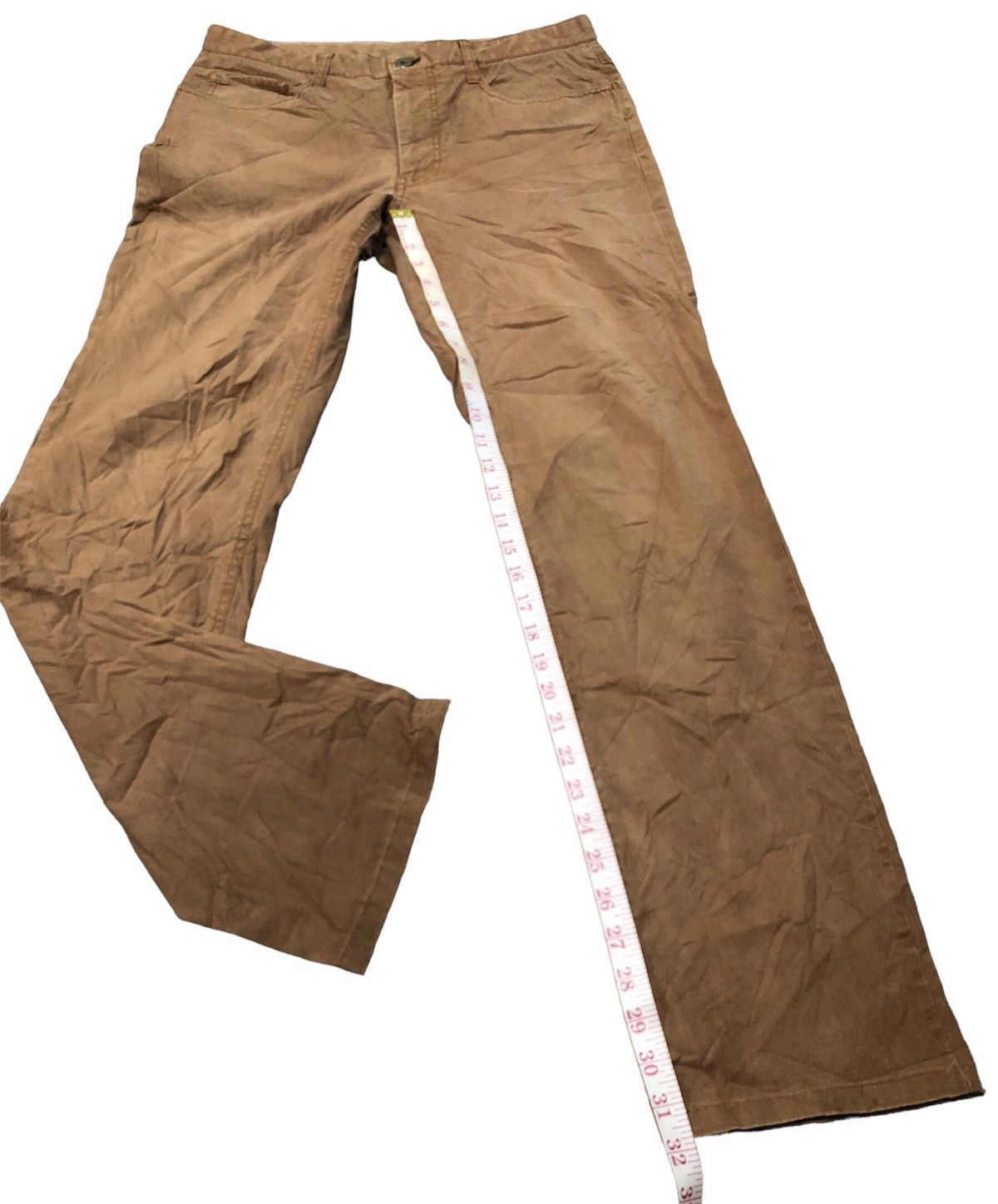 Japanese Brand × Y's × Yohji Yamamoto Vintage A.A.R Yohji Yamamoto Design Studio Smart Casual Pant Size US 32 / EU 48 - 6 Thumbnail