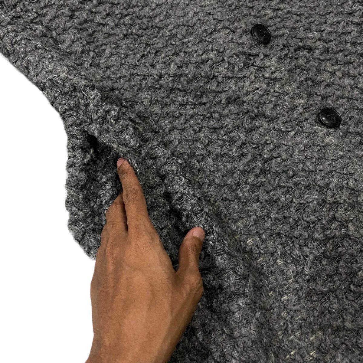 Tsumori Chisato Vintage Tsumori Chisato Issey Miyake Knitted Hooded Jacket Size M / US 6-8 / IT 42-44 - 6 Thumbnail