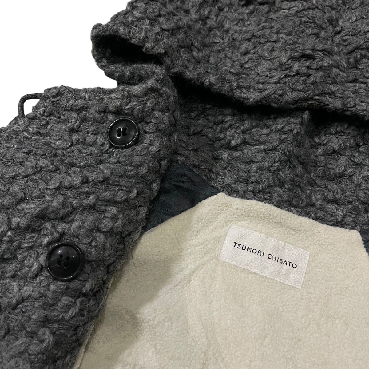 Tsumori Chisato Vintage Tsumori Chisato Issey Miyake Knitted Hooded Jacket Size M / US 6-8 / IT 42-44 - 20 Thumbnail