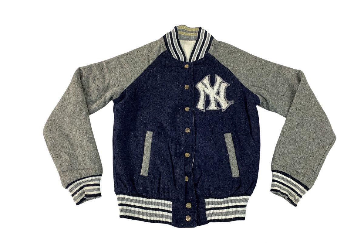 MLB MLB LB-03 New York Yankees Varsity Jacket Chainstich Logo Size US S / EU 44-46 / 1 - 1 Thumbnail