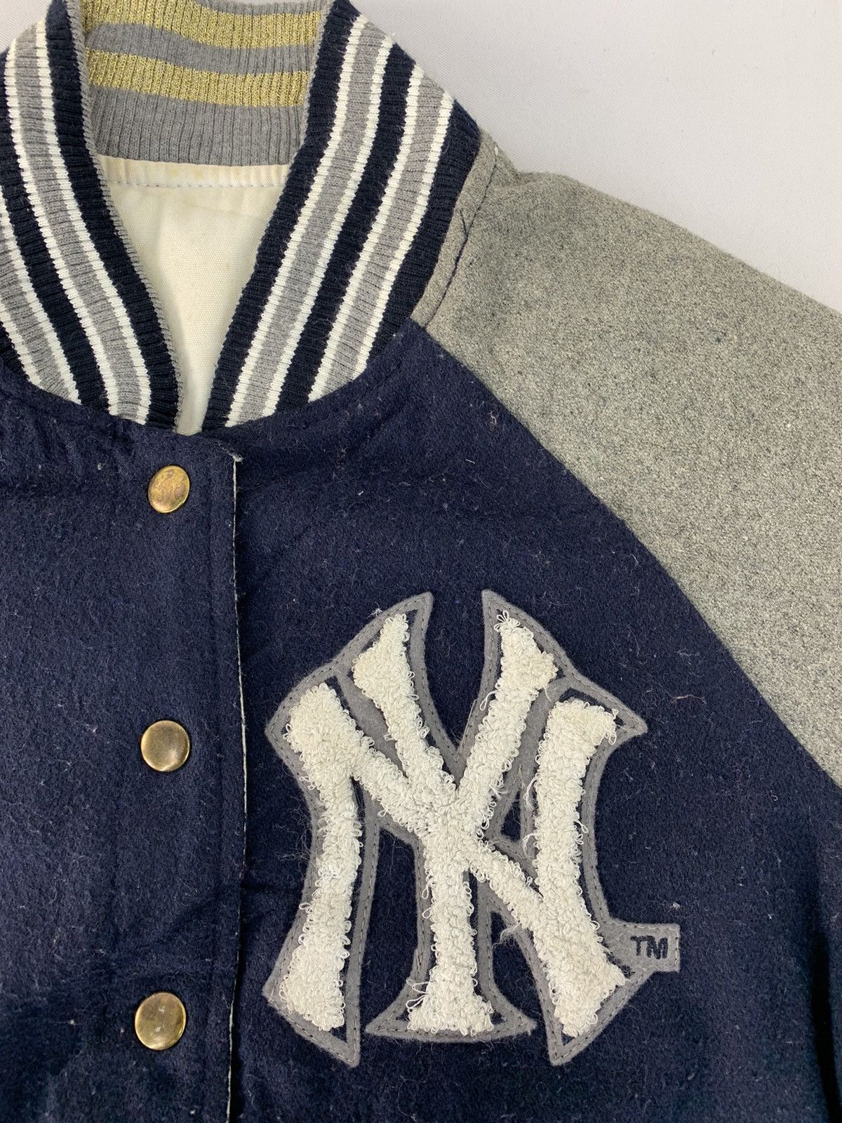 MLB MLB LB-03 New York Yankees Varsity Jacket Chainstich Logo Size US S / EU 44-46 / 1 - 4 Thumbnail