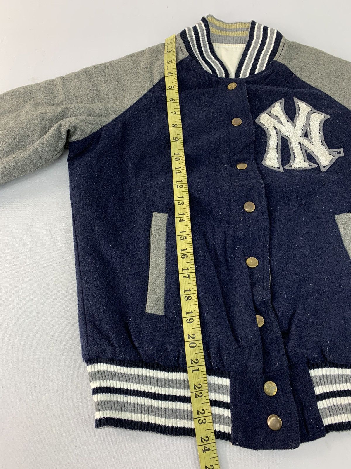 MLB MLB LB-03 New York Yankees Varsity Jacket Chainstich Logo Size US S / EU 44-46 / 1 - 12 Thumbnail