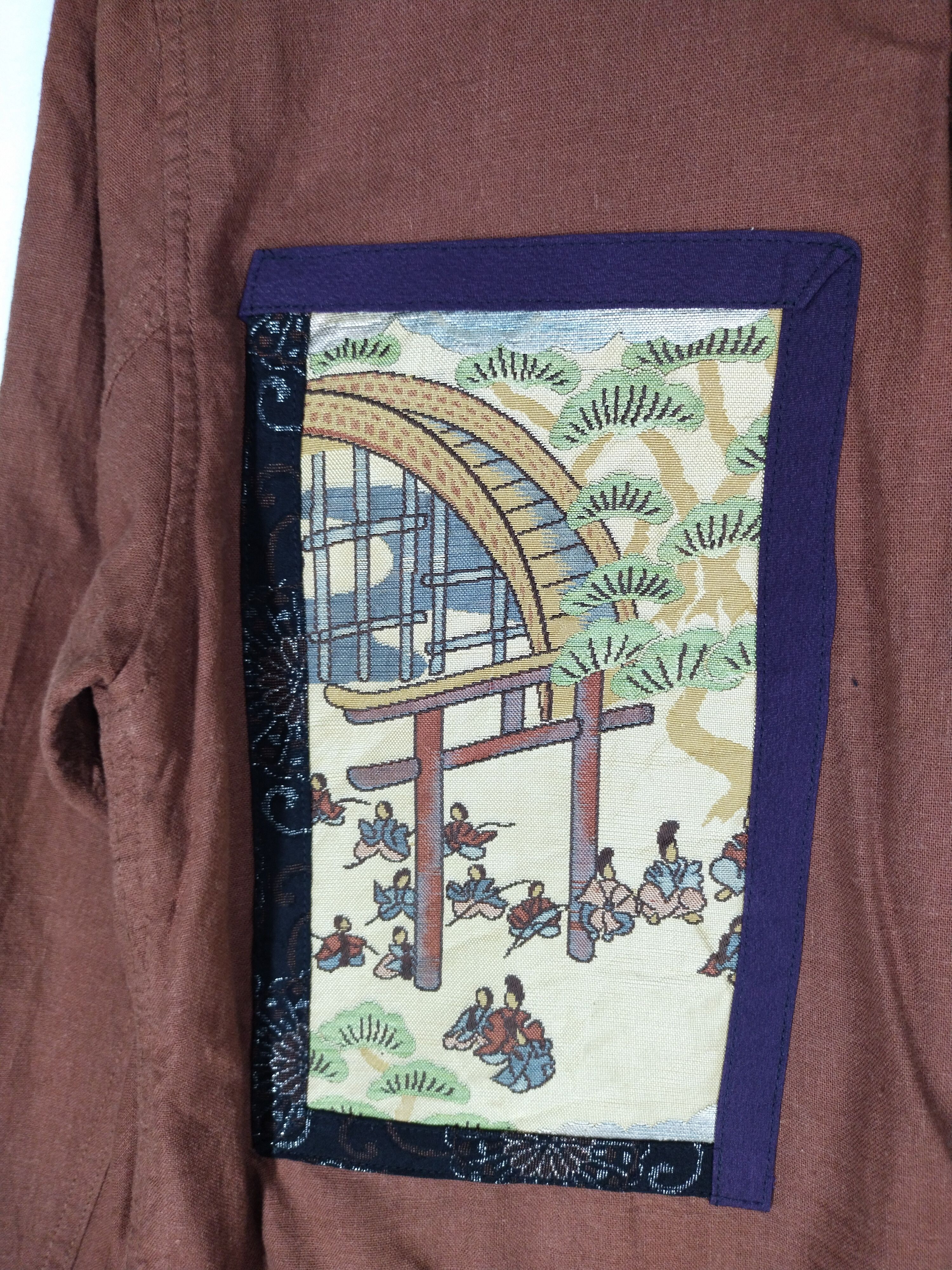 Japanese Brand TRUE VINTAGE PATCHWORKS VIEW 70s RARE COAT JACKET Size M / US 6-8 / IT 42-44 - 8 Thumbnail
