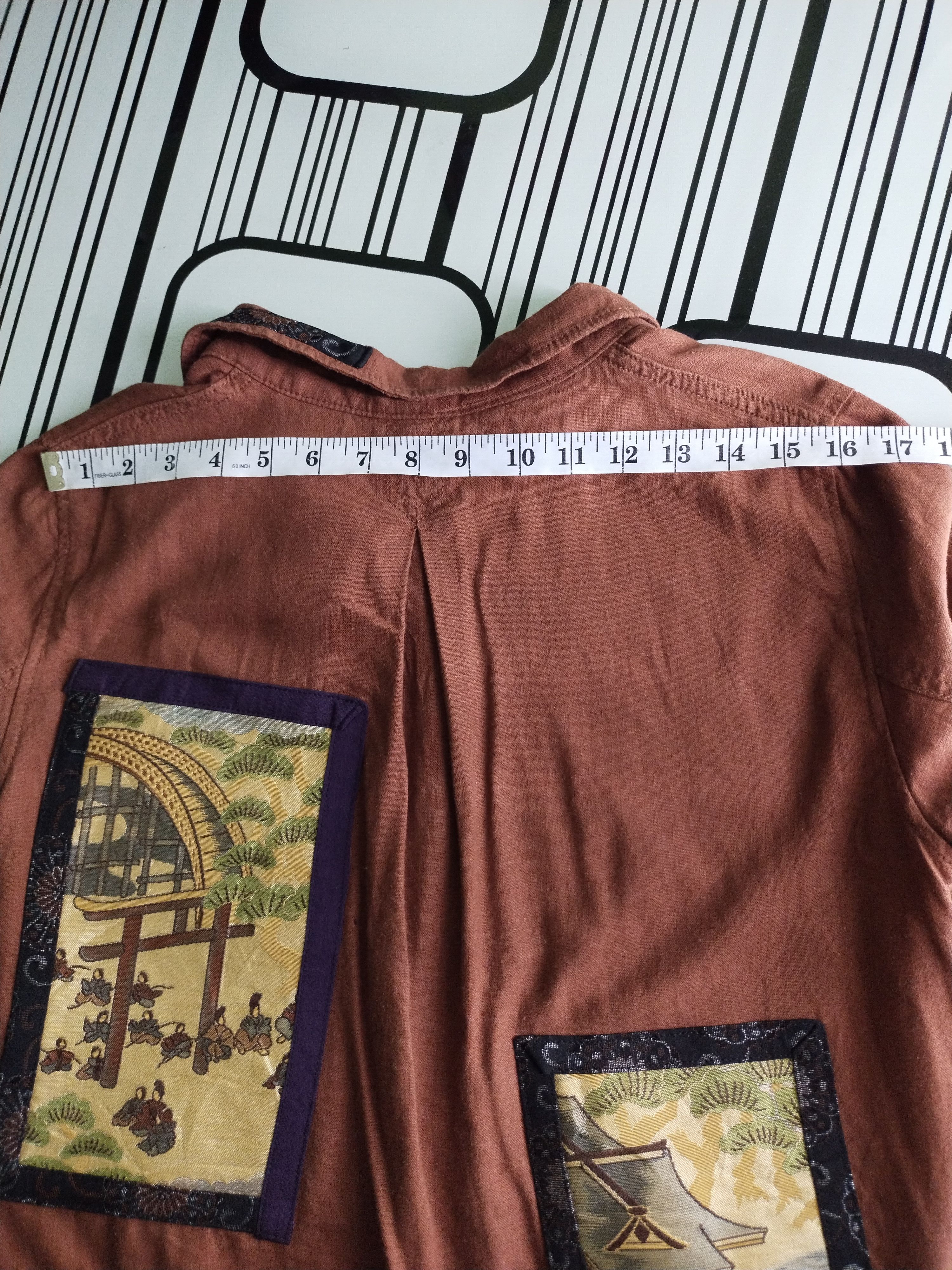 Japanese Brand TRUE VINTAGE PATCHWORKS VIEW 70s RARE COAT JACKET Size M / US 6-8 / IT 42-44 - 16 Thumbnail