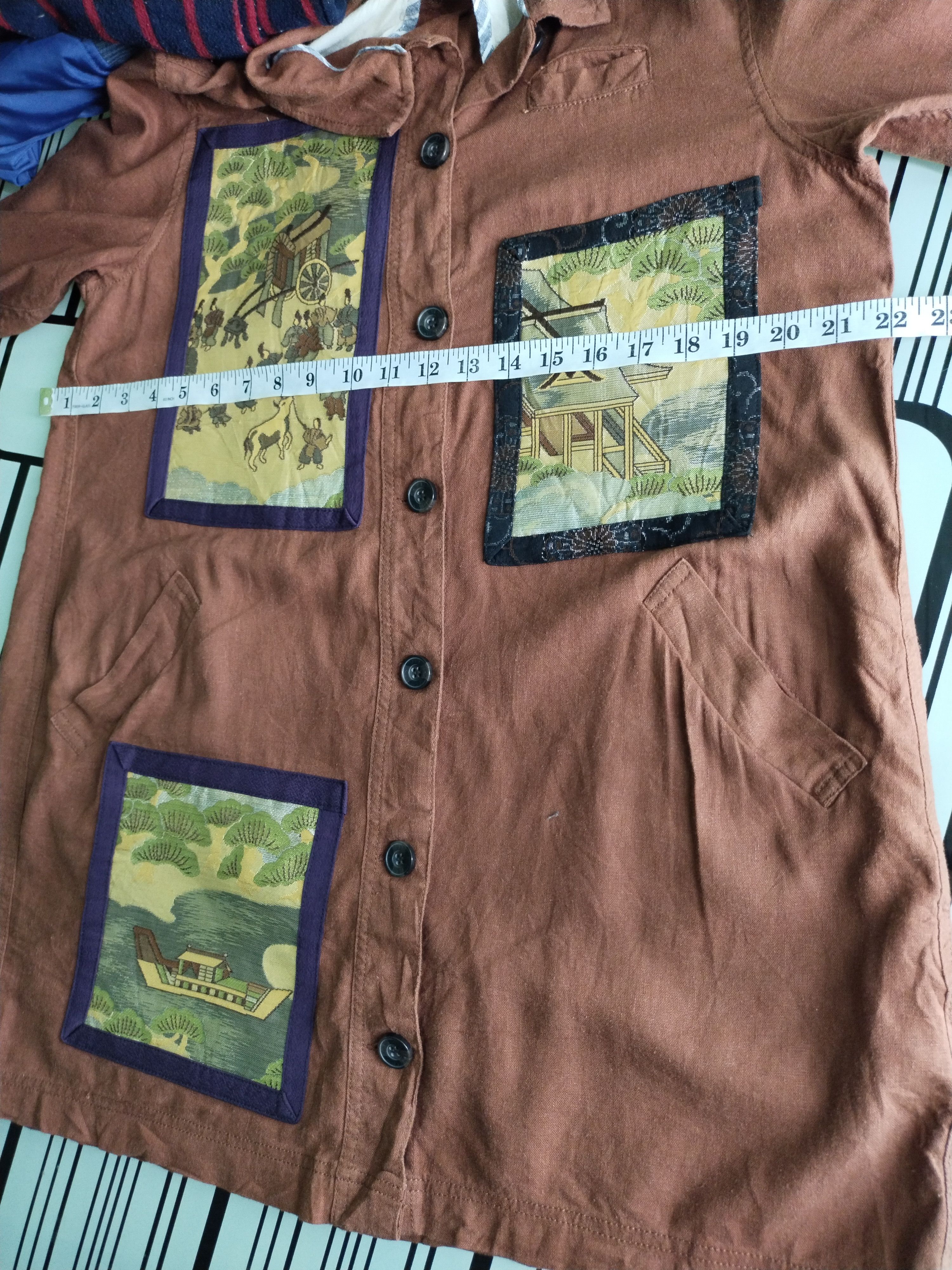 Japanese Brand TRUE VINTAGE PATCHWORKS VIEW 70s RARE COAT JACKET Size M / US 6-8 / IT 42-44 - 13 Thumbnail