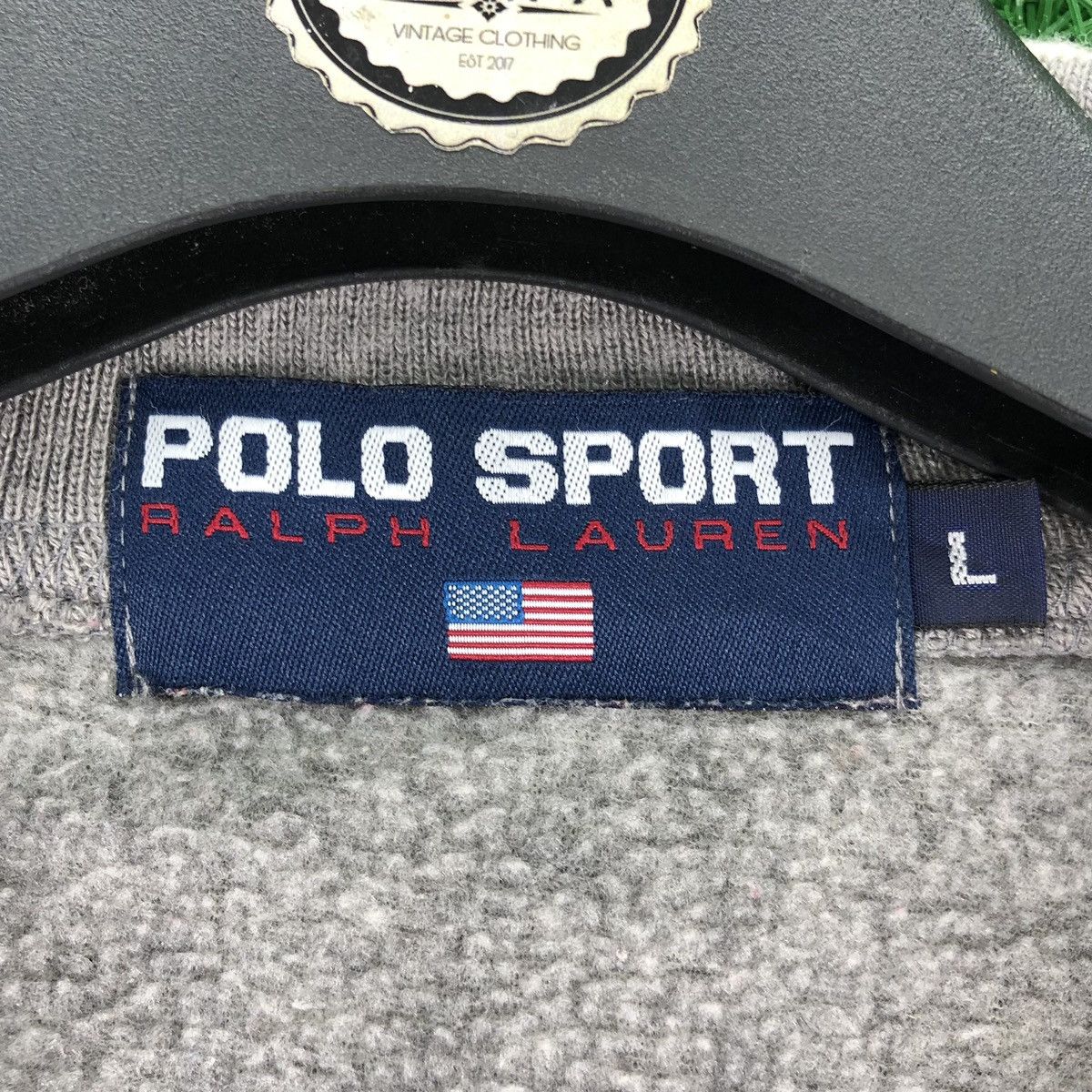 Japanese Brand Vintage 90's Polo Sport Fleece Sweater Pullover Size US L / EU 52-54 / 3 - 13 Thumbnail