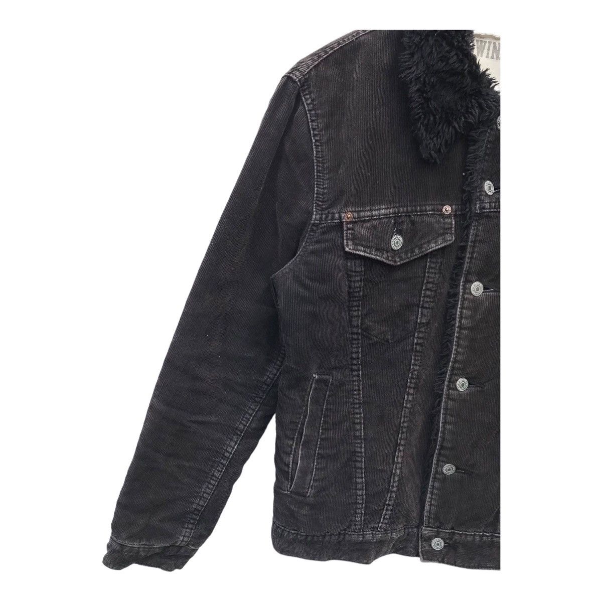 Edwin Edwin Corduroy Sherpa Lining Trucker Jacket Size US S / EU 44-46 / 1 - 4 Thumbnail