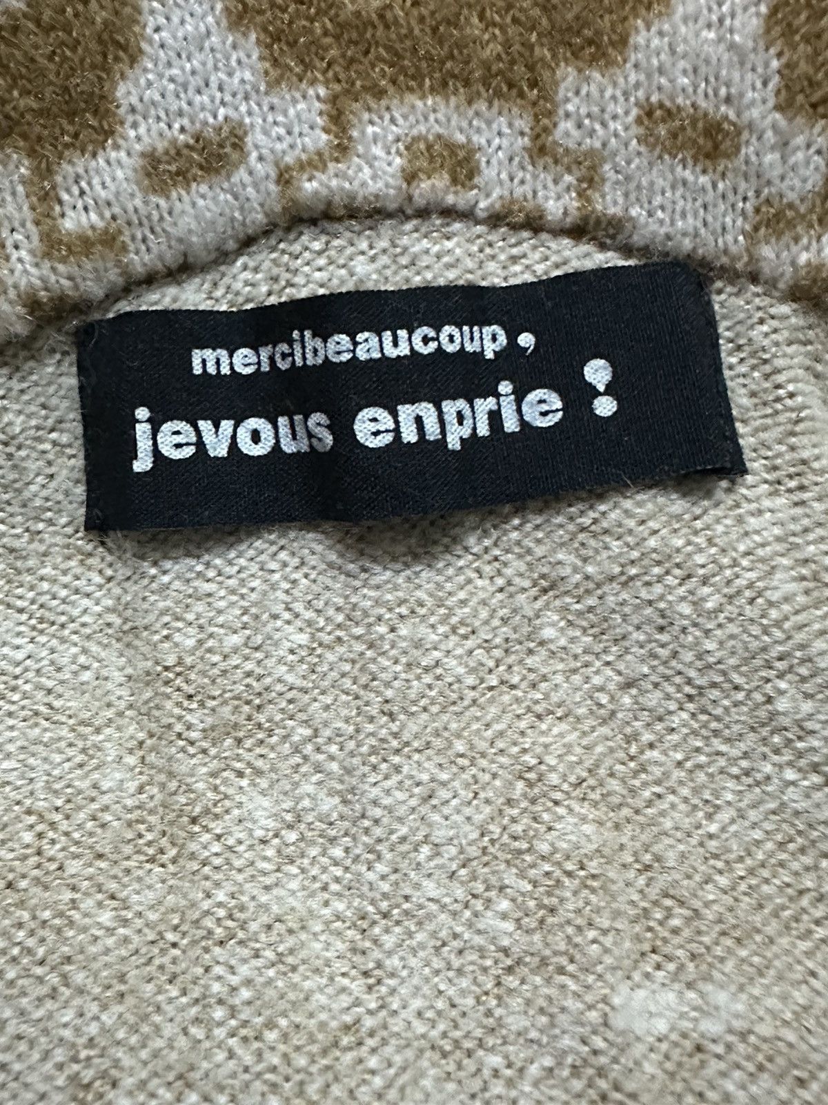 mercibeaucoup AW2011- Mercibeaucoup pillow neck wool cardigan Size US M / EU 48-50 / 2 - 12 Thumbnail