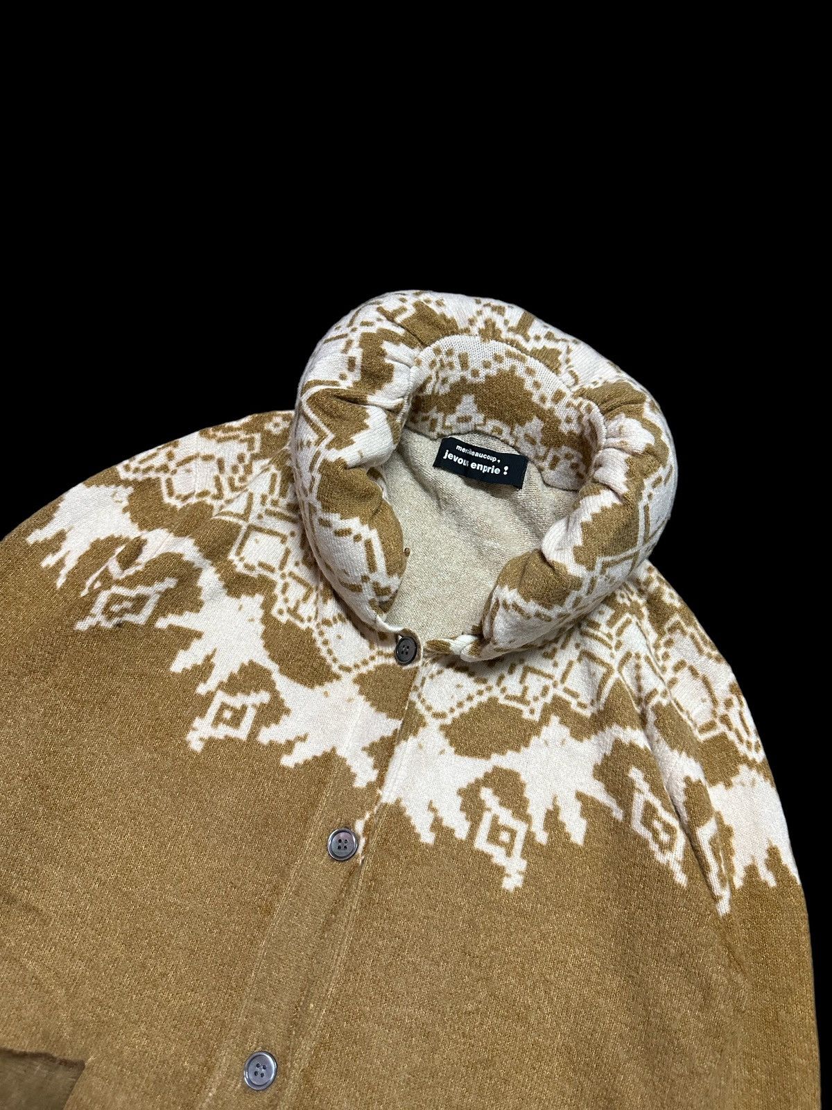 mercibeaucoup AW2011- Mercibeaucoup pillow neck wool cardigan Size US M / EU 48-50 / 2 - 5 Thumbnail