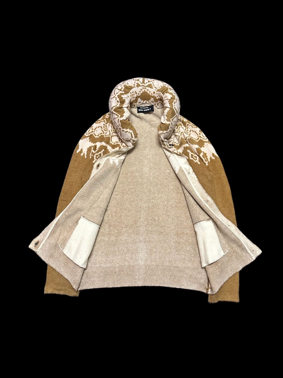 mercibeaucoup AW2011- Mercibeaucoup pillow neck wool cardigan Size US M / EU 48-50 / 2 - 3 Thumbnail