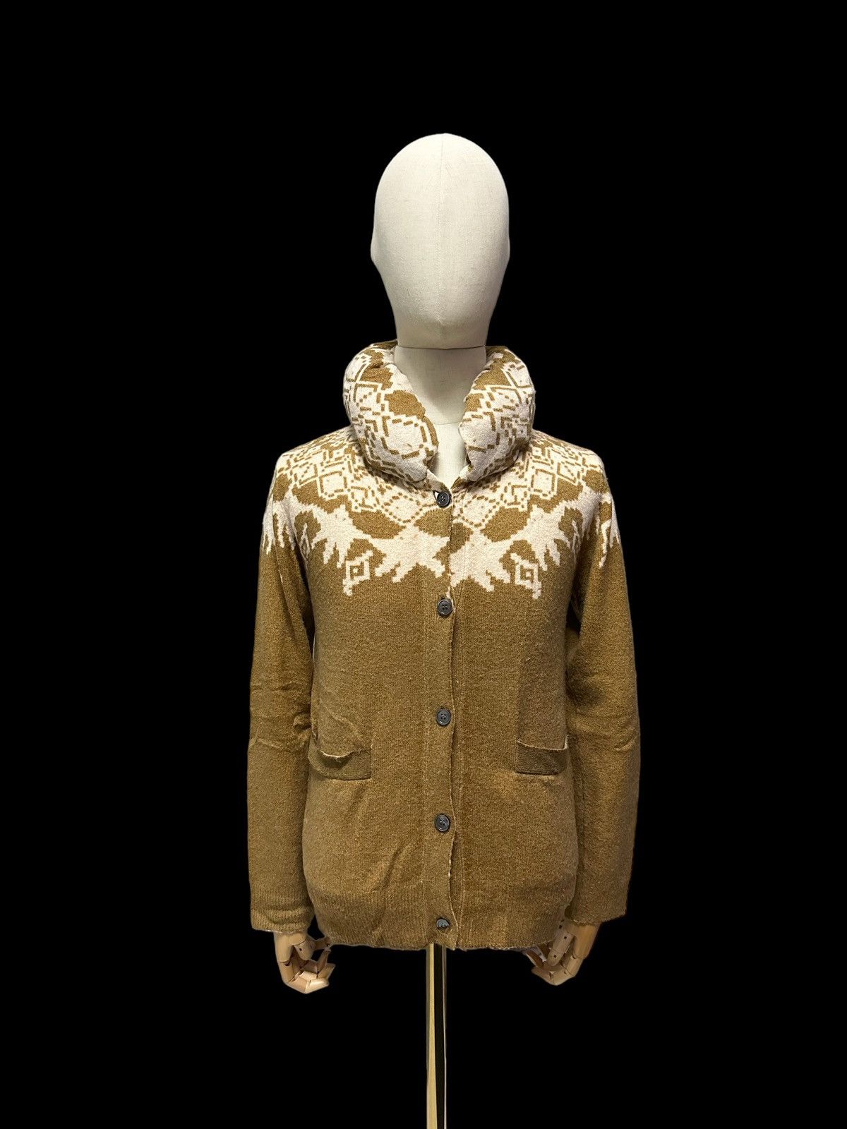 mercibeaucoup AW2011- Mercibeaucoup pillow neck wool cardigan Size US M / EU 48-50 / 2 - 7 Thumbnail