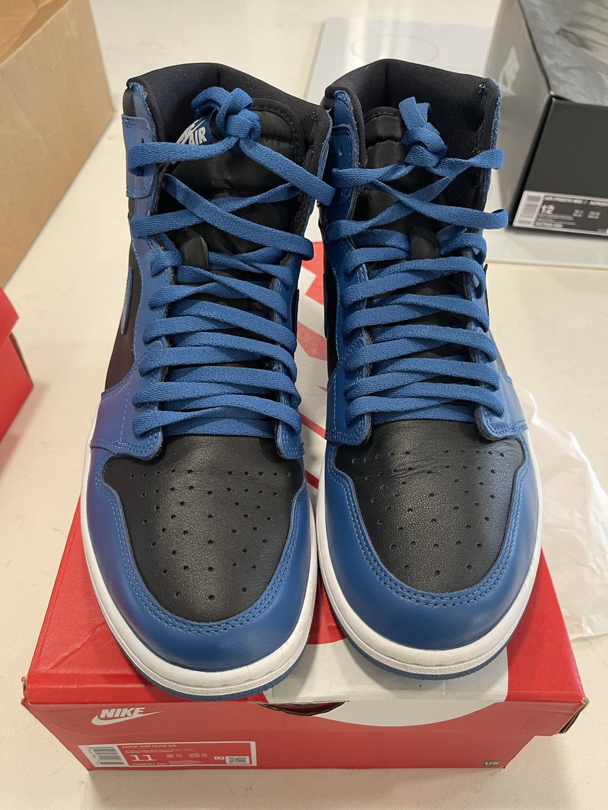 Jordan Brand Air Jordan retro 1 retro high OG Dark Marina blue Size US 11.5 / EU 44-45 - 2 Thumbnail