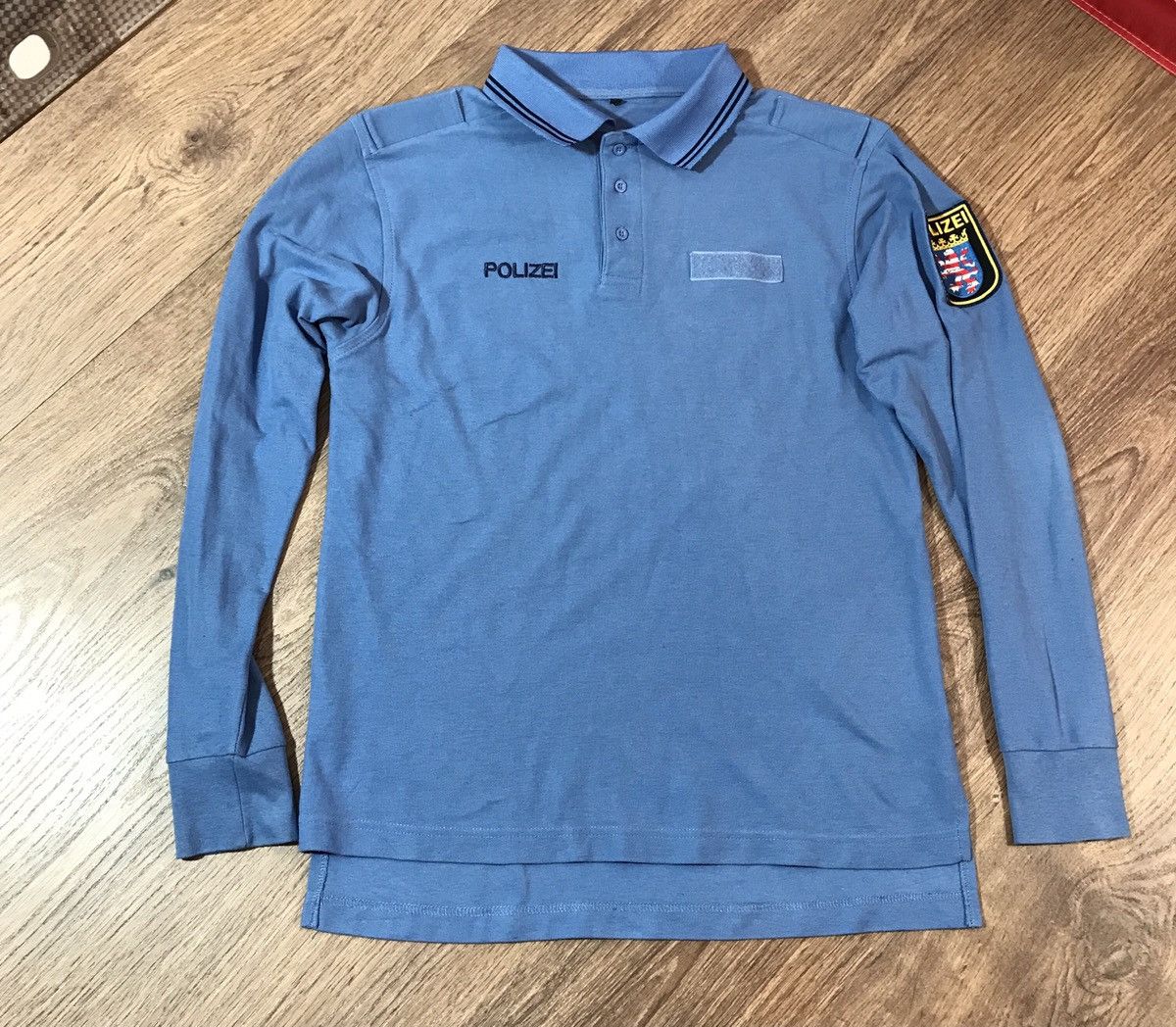 Vintage Vintage Polizei longsleeve VETEMENTS style Size US S / EU 44-46 / 1 - 1 Thumbnail