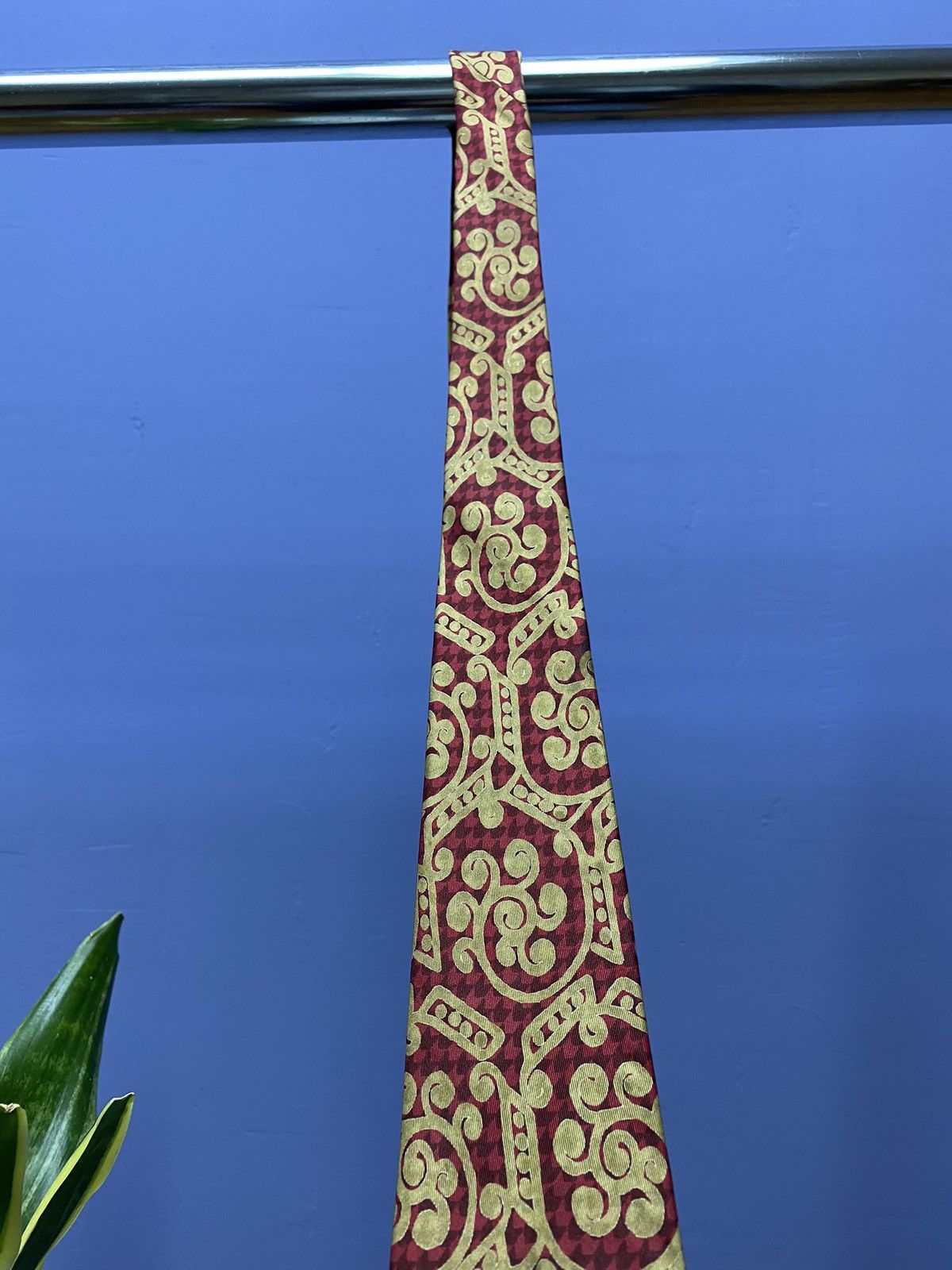 Christian Dior Monsieur × Vintage Christian Dior Vintage Silk Tie Size ONE SIZE - 5 Thumbnail