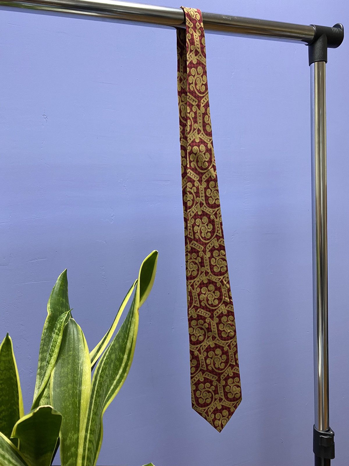 Christian Dior Monsieur × Vintage Christian Dior Vintage Silk Tie Size ONE SIZE - 4 Thumbnail