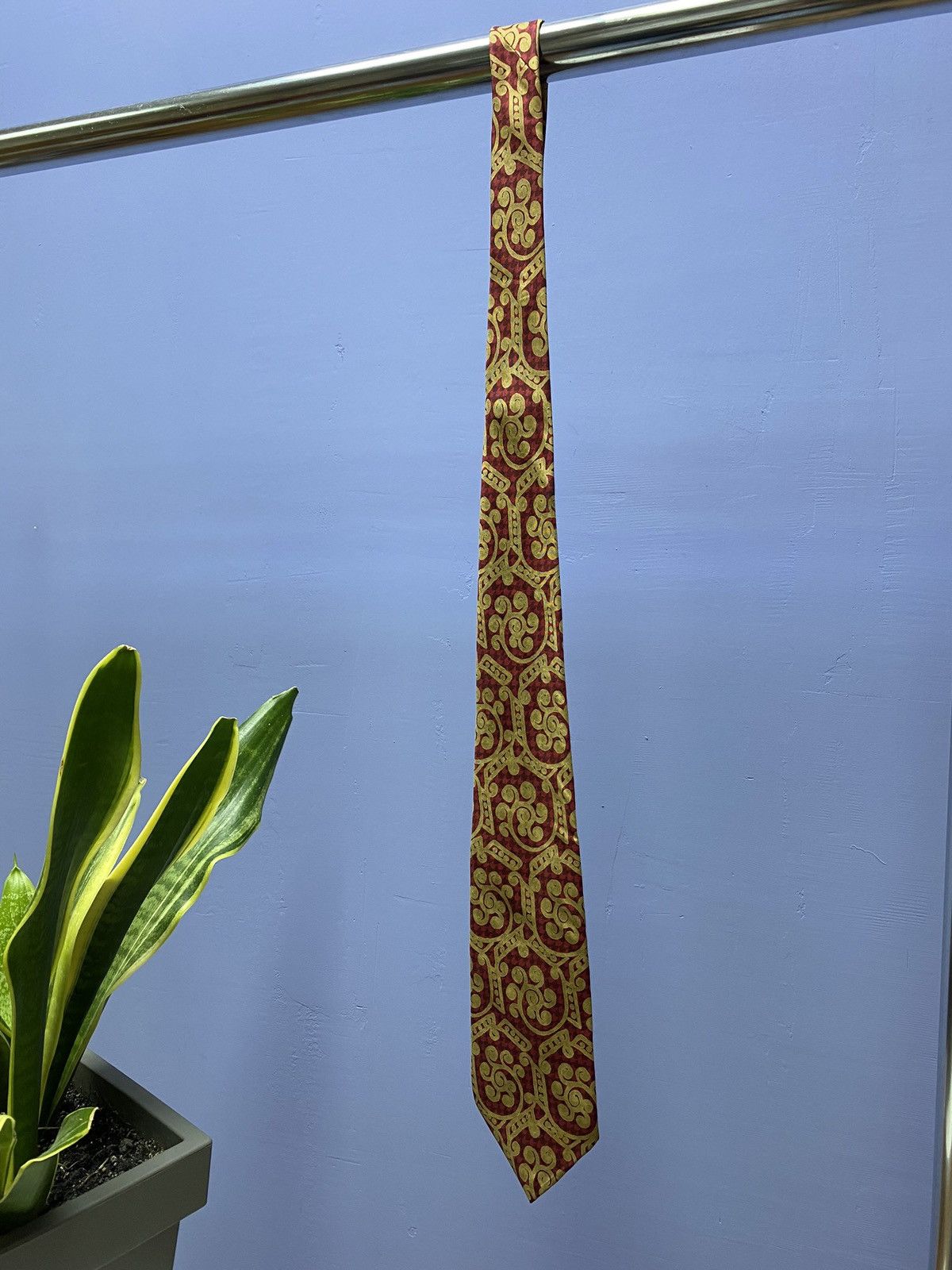 Christian Dior Monsieur × Vintage Christian Dior Vintage Silk Tie Size ONE SIZE - 3 Thumbnail