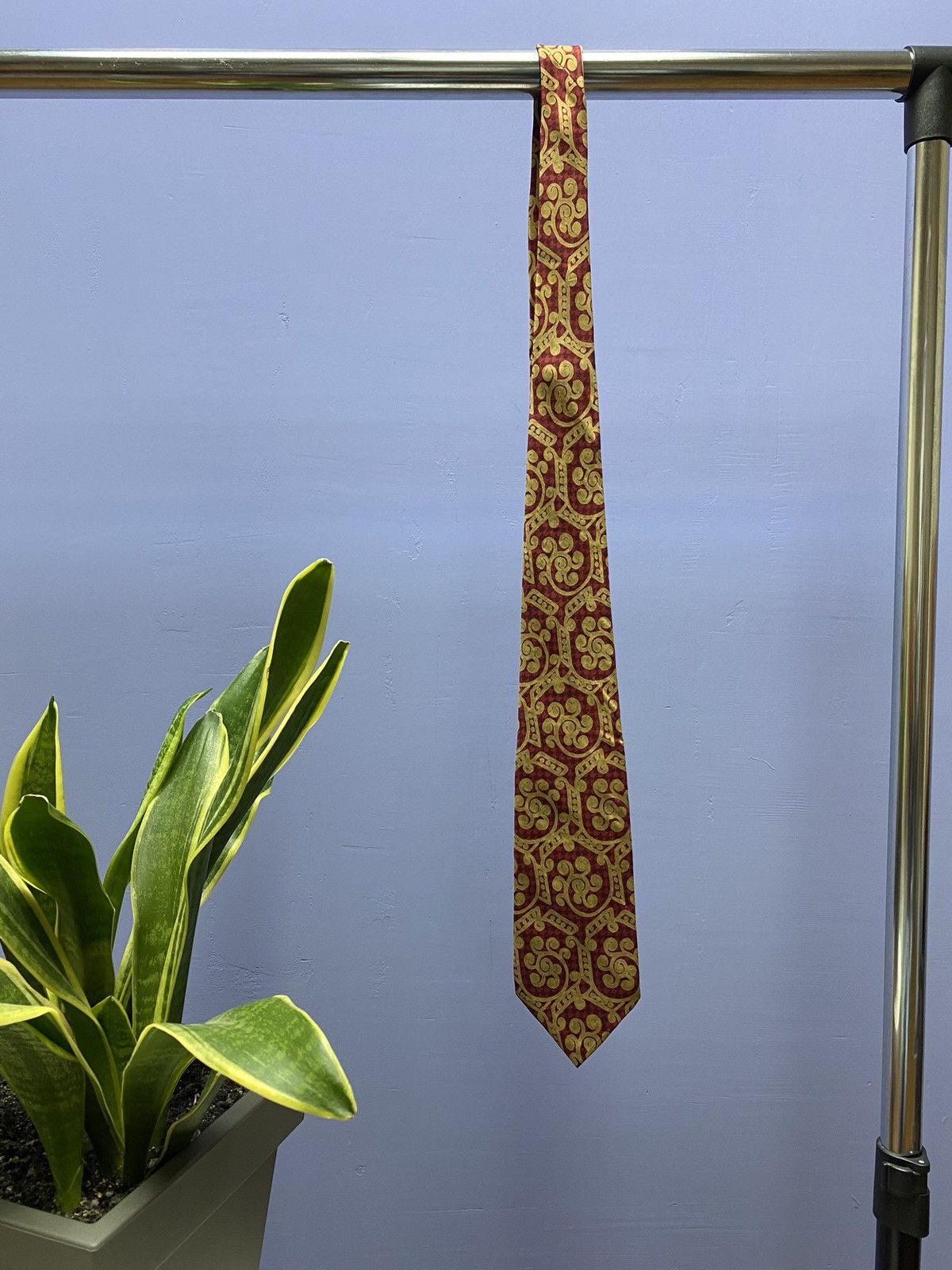 Christian Dior Monsieur × Vintage Christian Dior Vintage Silk Tie Size ONE SIZE - 2 Thumbnail