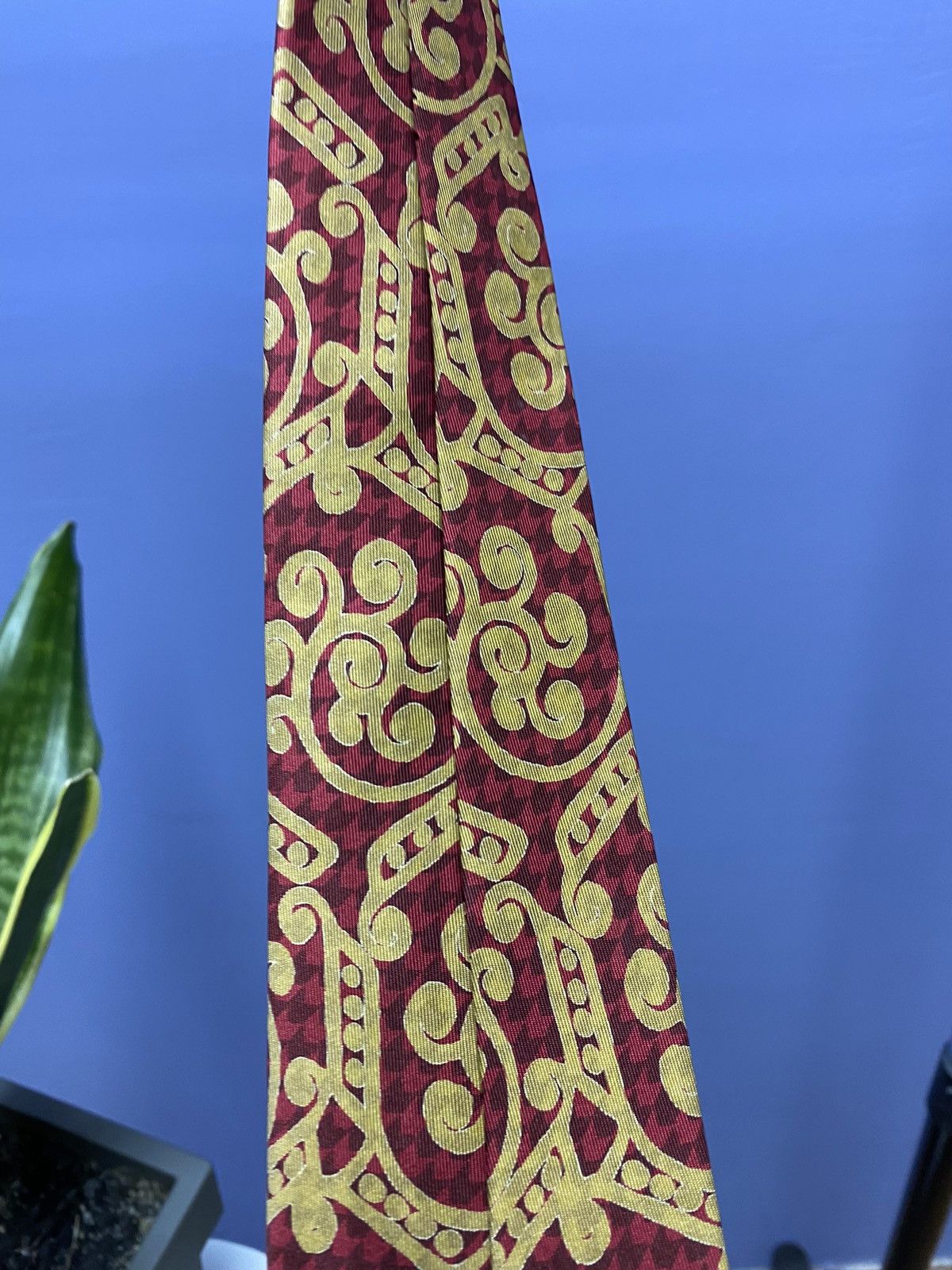 Christian Dior Monsieur × Vintage Christian Dior Vintage Silk Tie Size ONE SIZE - 8 Thumbnail